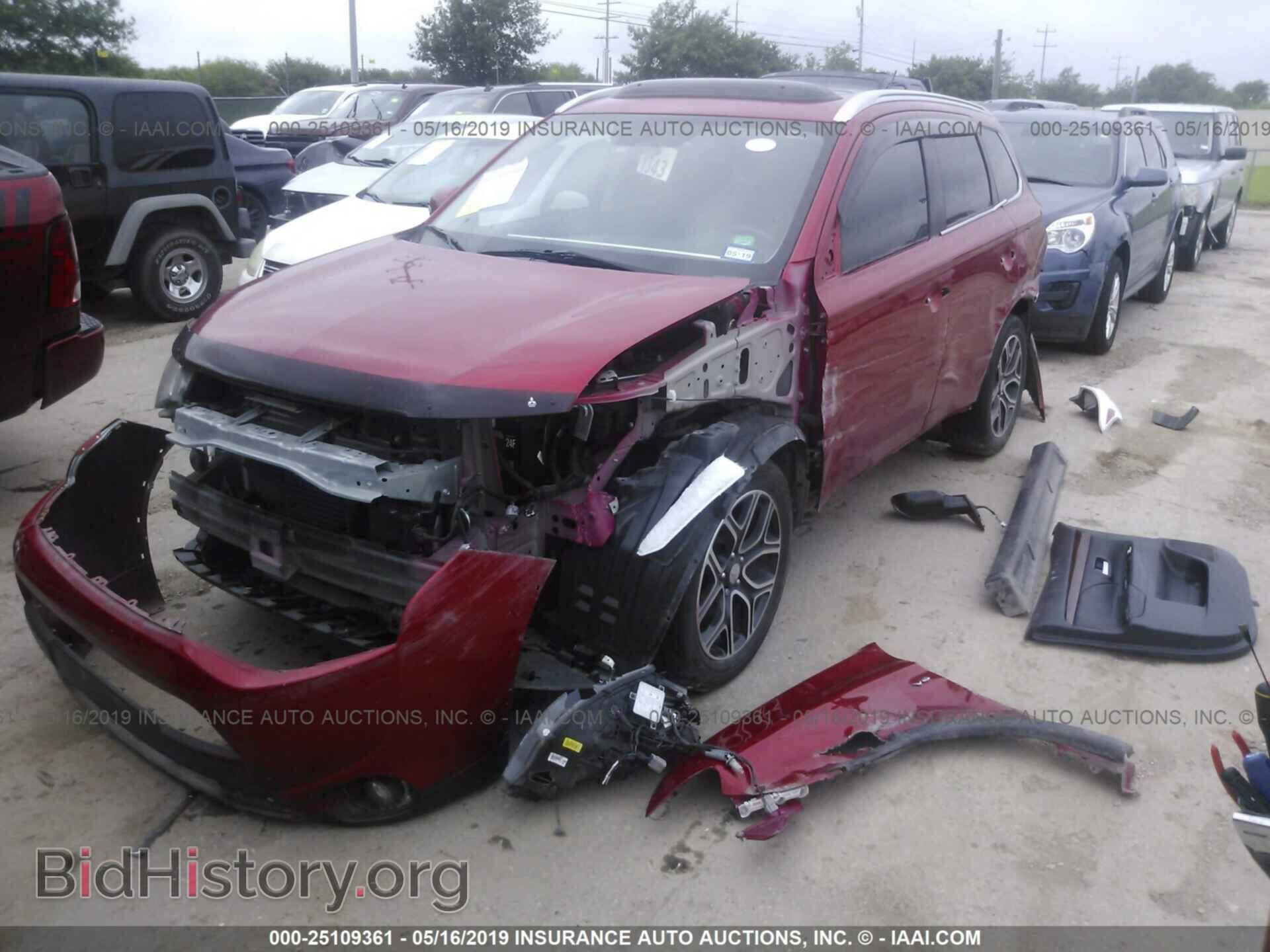 2015 MITSUBISHI OUTLANDER - VIN: JA4JZ4AX5FZ005366 - Фото 2