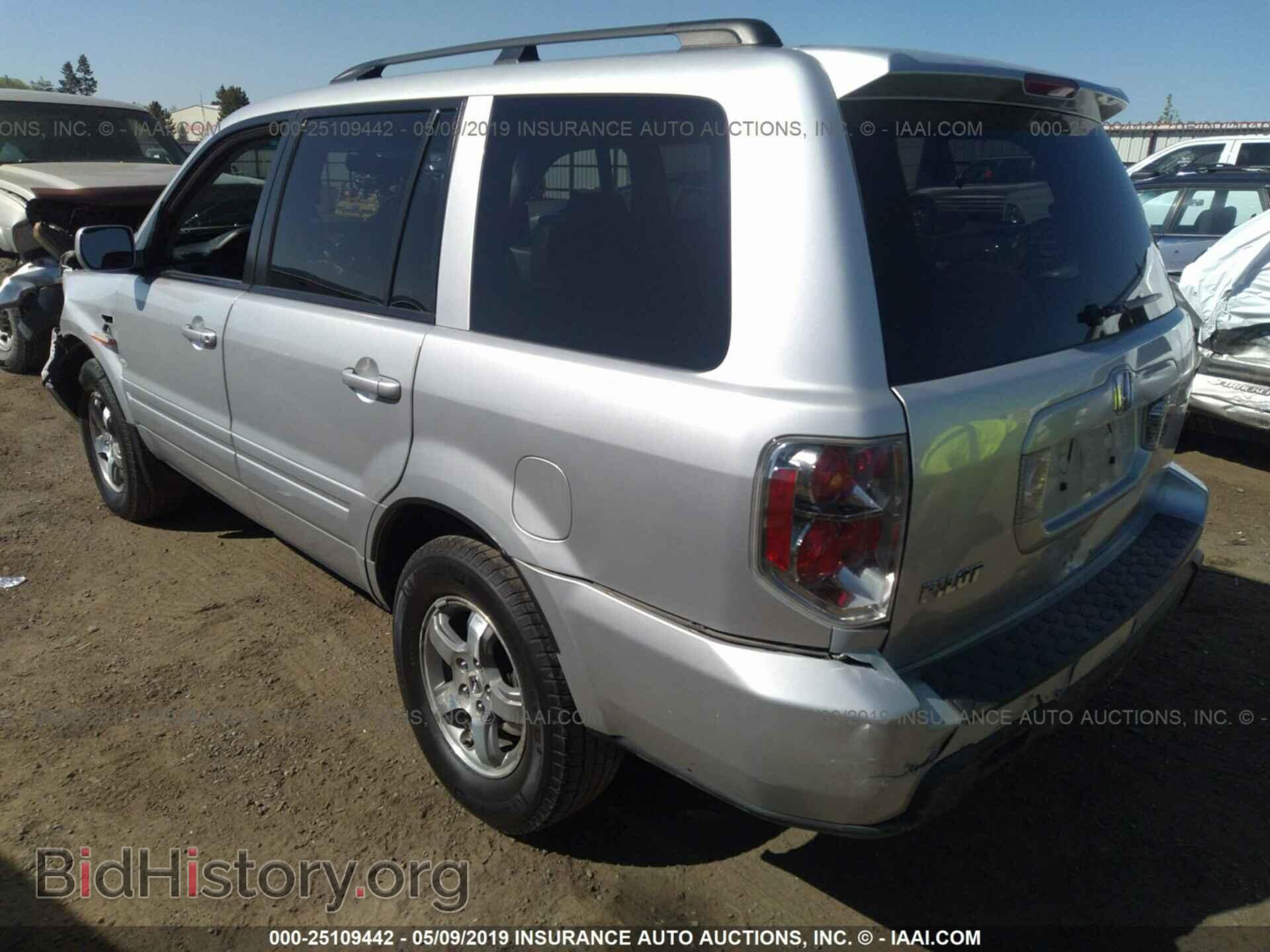 2006 HONDA PILOT - VIN: 5FNYF285X6B027651 - Фото 3
