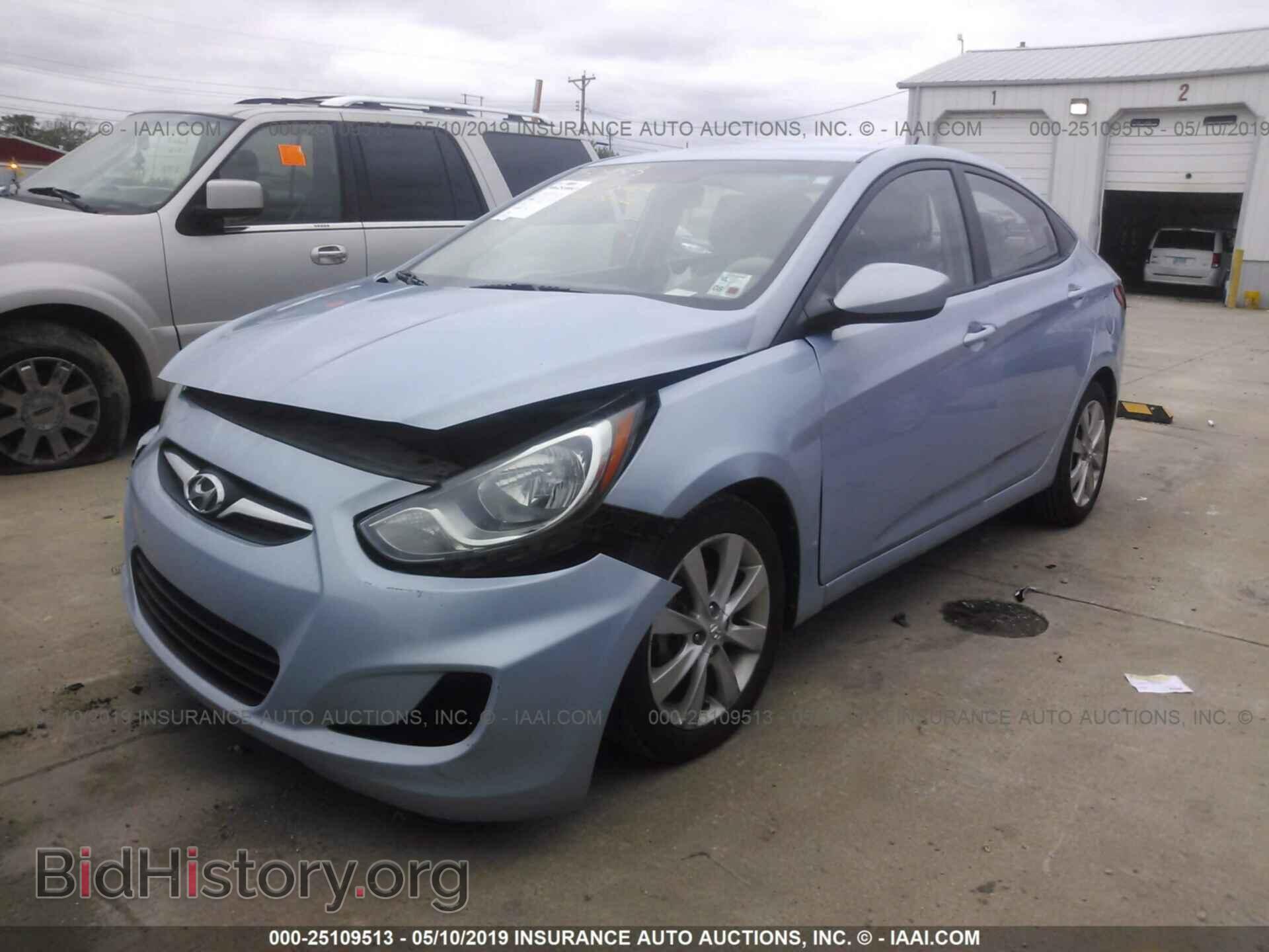 2012 HYUNDAI ACCENT - VIN: KMHCU4AE5CU266402 - Фото 2
