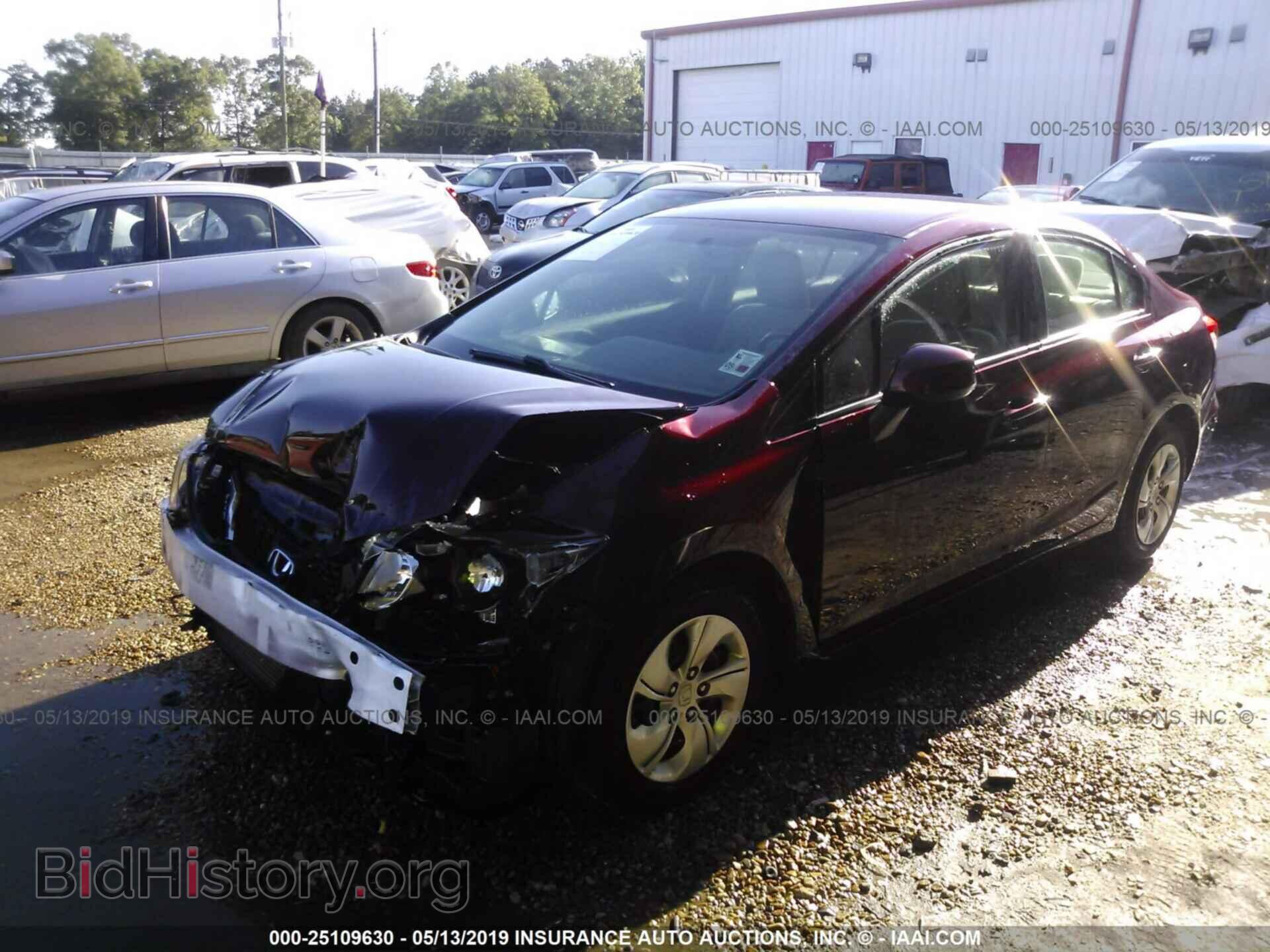 2013 HONDA CIVIC - VIN: 2HGFB2F58DH569832 - Фото 2