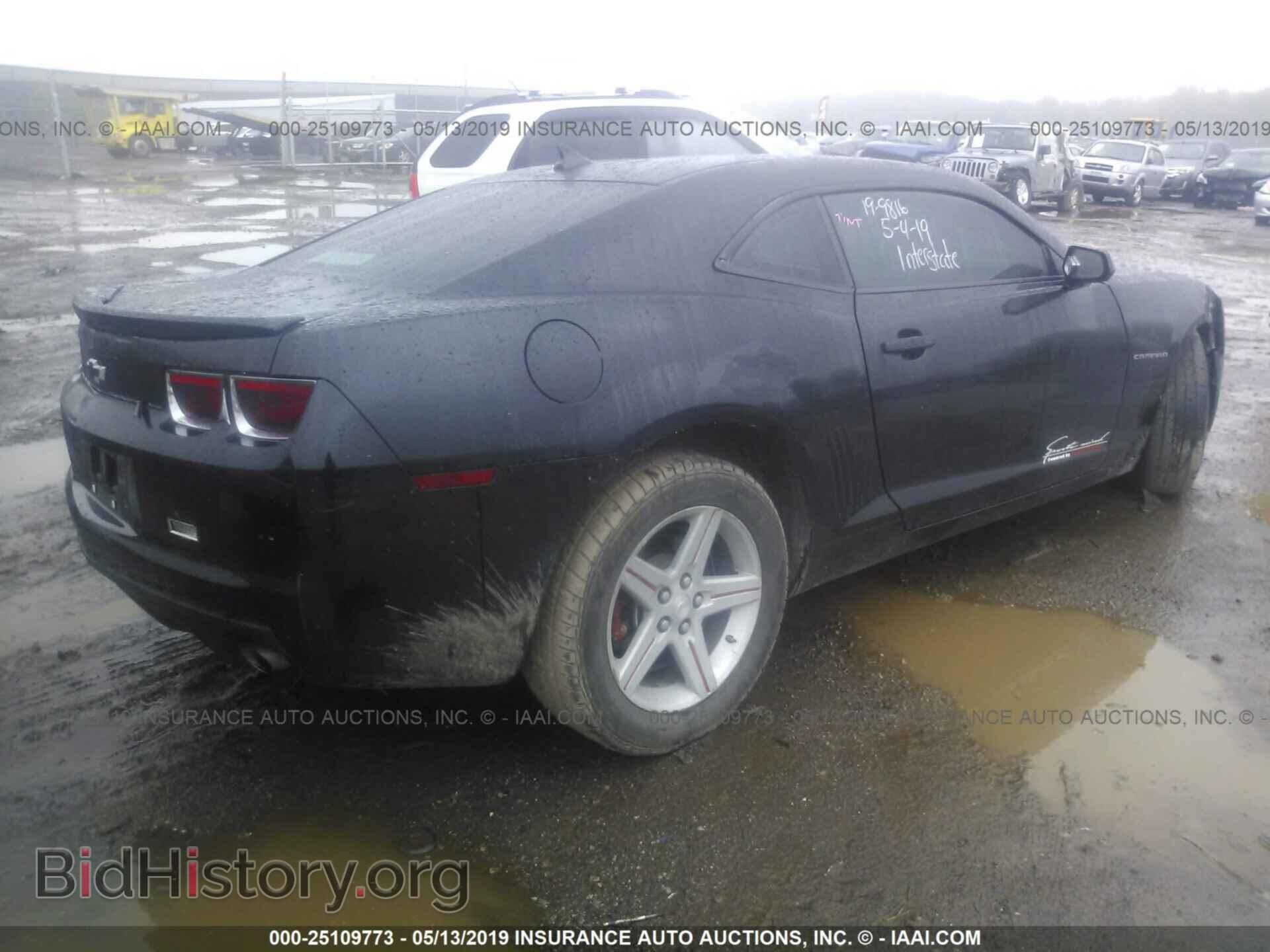 2012 CHEVROLET CAMARO - VIN: 2G1FB1E36C9137377 - Photo 4