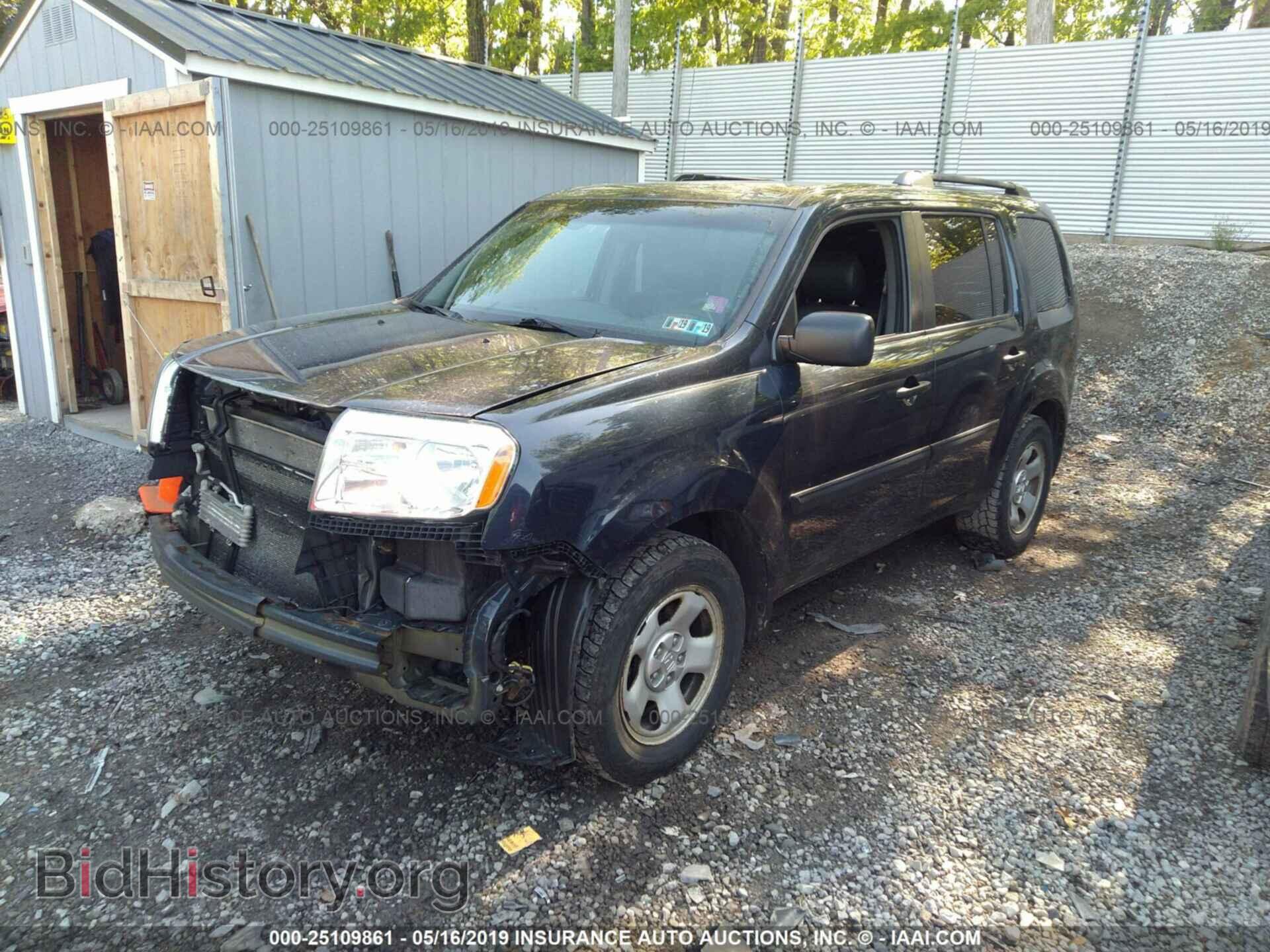2012 HONDA PILOT - VIN: 5FNYF4H24CB057872 - Фото 2