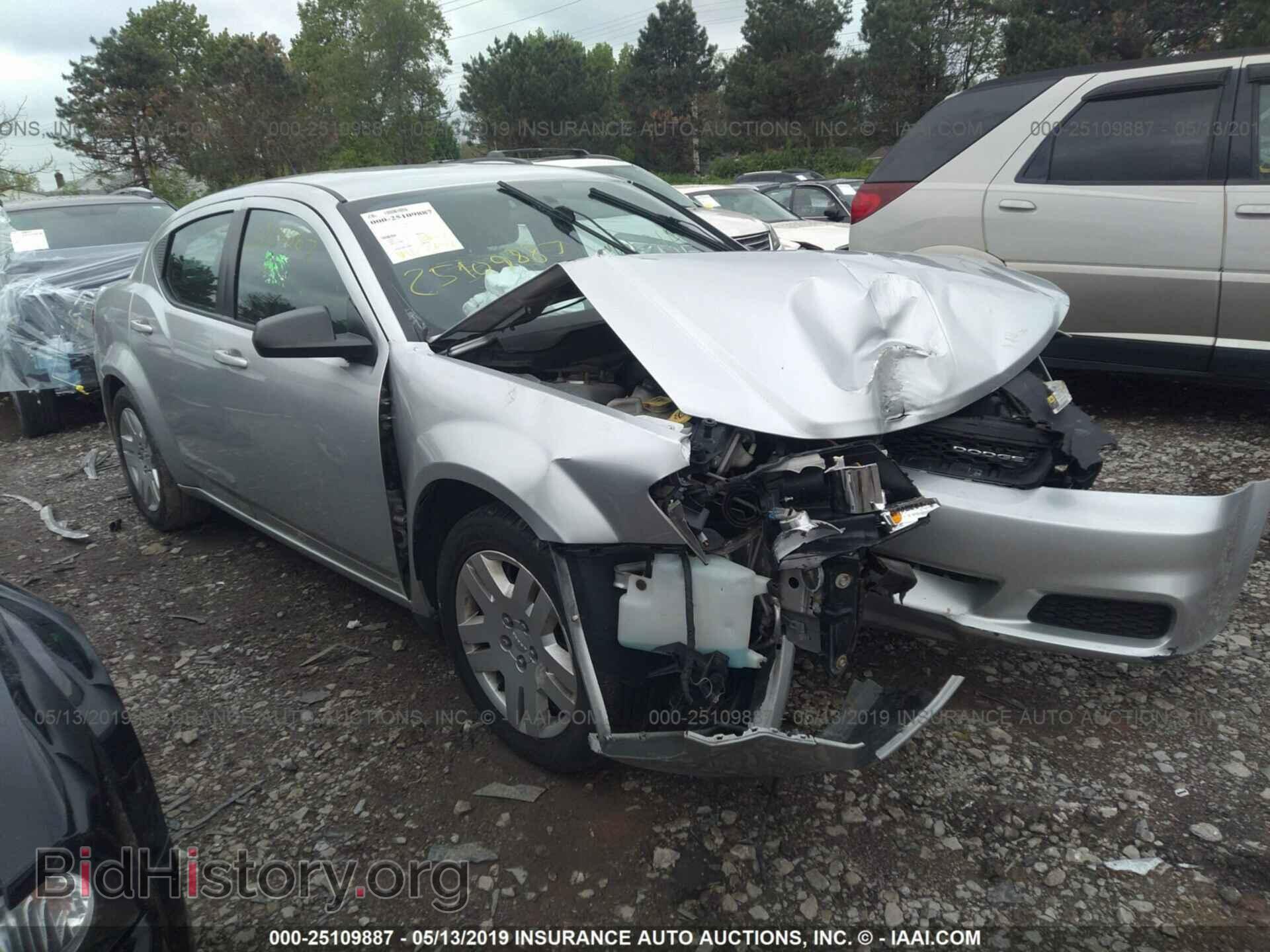 Photo 1B3BD4FB7BN534049 - DODGE AVENGER 2011