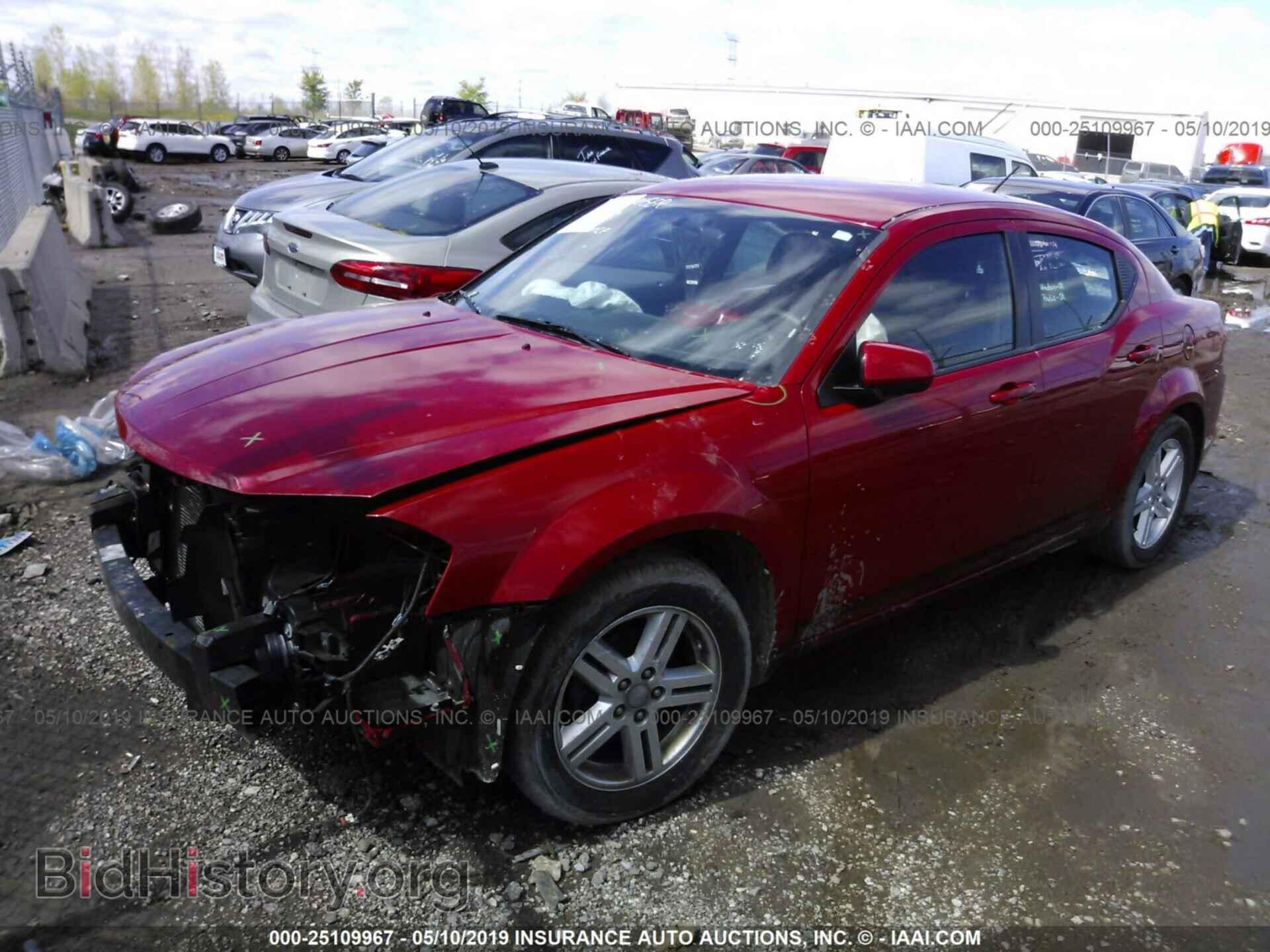 2013 DODGE AVENGER - VIN: 1C3CDZCB5DN625669 - Фото 2