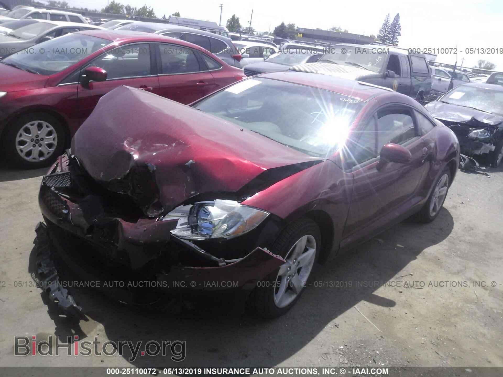 2006 MITSUBISHI ECLIPSE - VIN: 4A3AK24F26E040629 - Photo 2