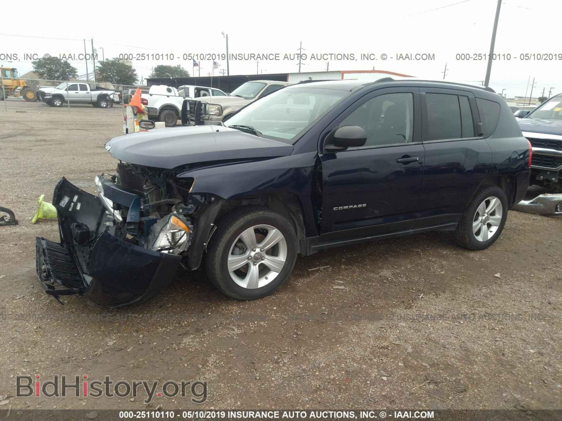2012 JEEP COMPASS - VIN: 1C4NJDBB5CD600096 - Фото 2