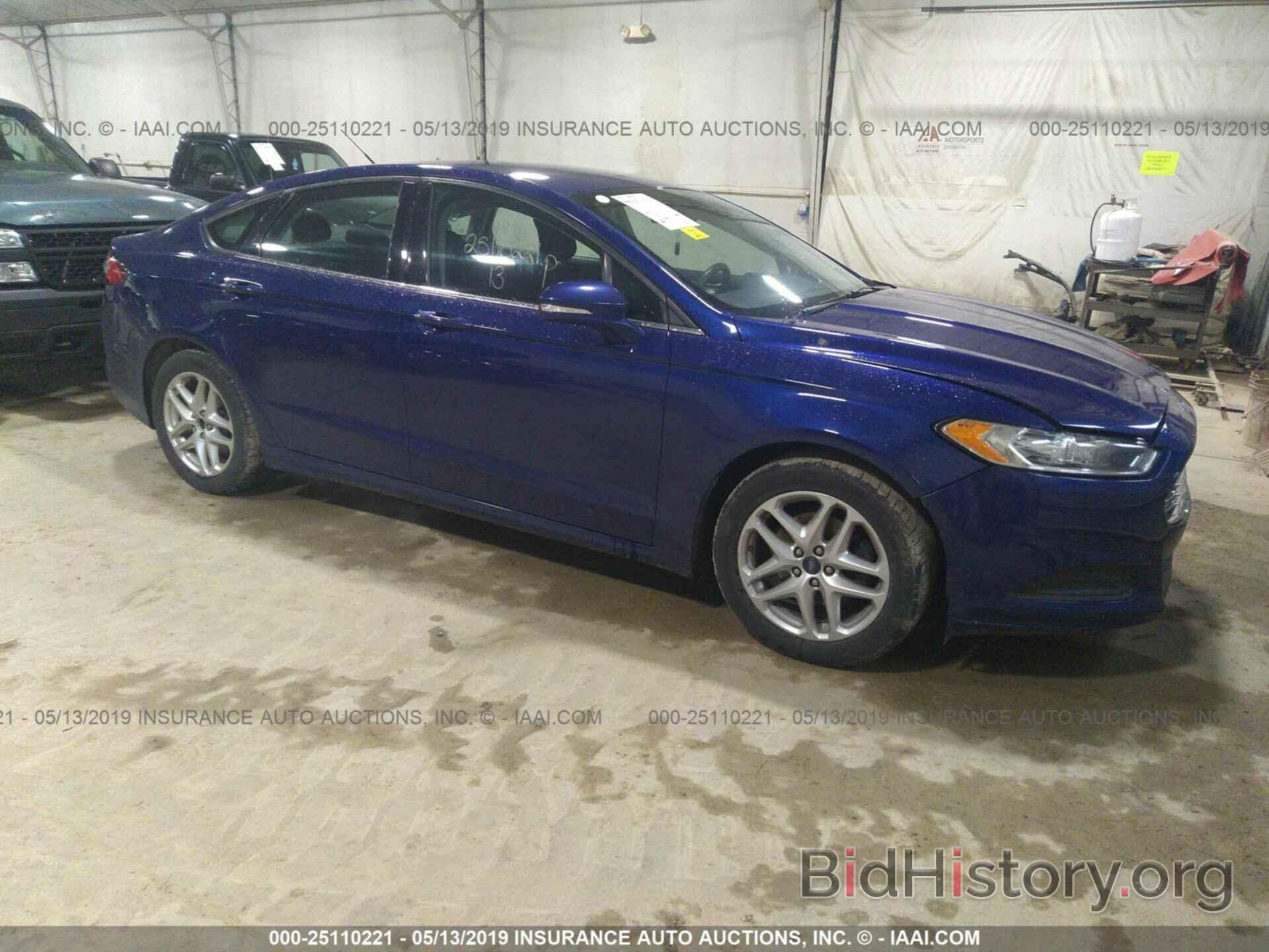 Photo 3FA6P0H79DR218182 - FORD FUSION 2013