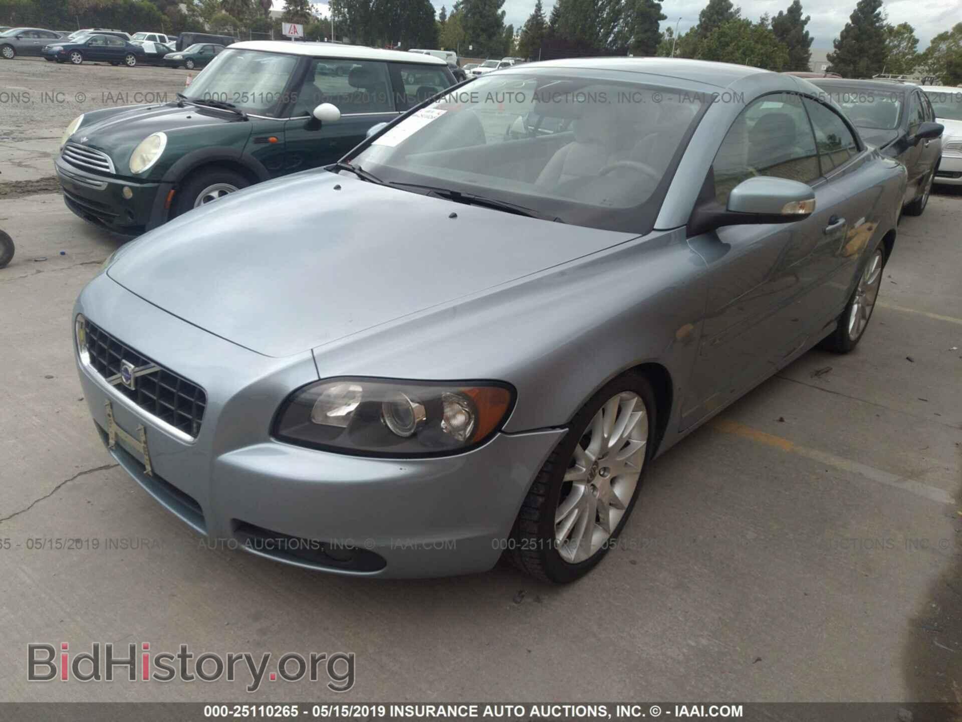2008 VOLVO C70 - VIN: YV1MC67248J050290 - Фото 2