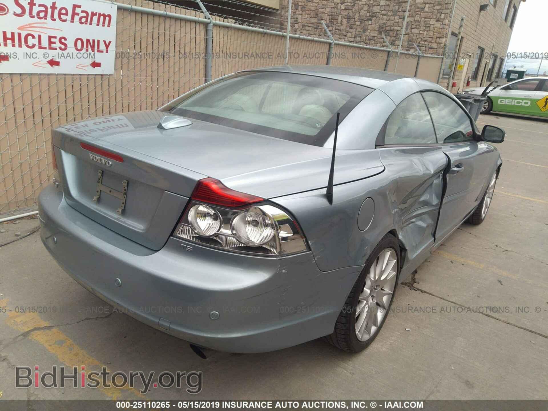 2008 VOLVO C70 - VIN: YV1MC67248J050290 - Фото 4