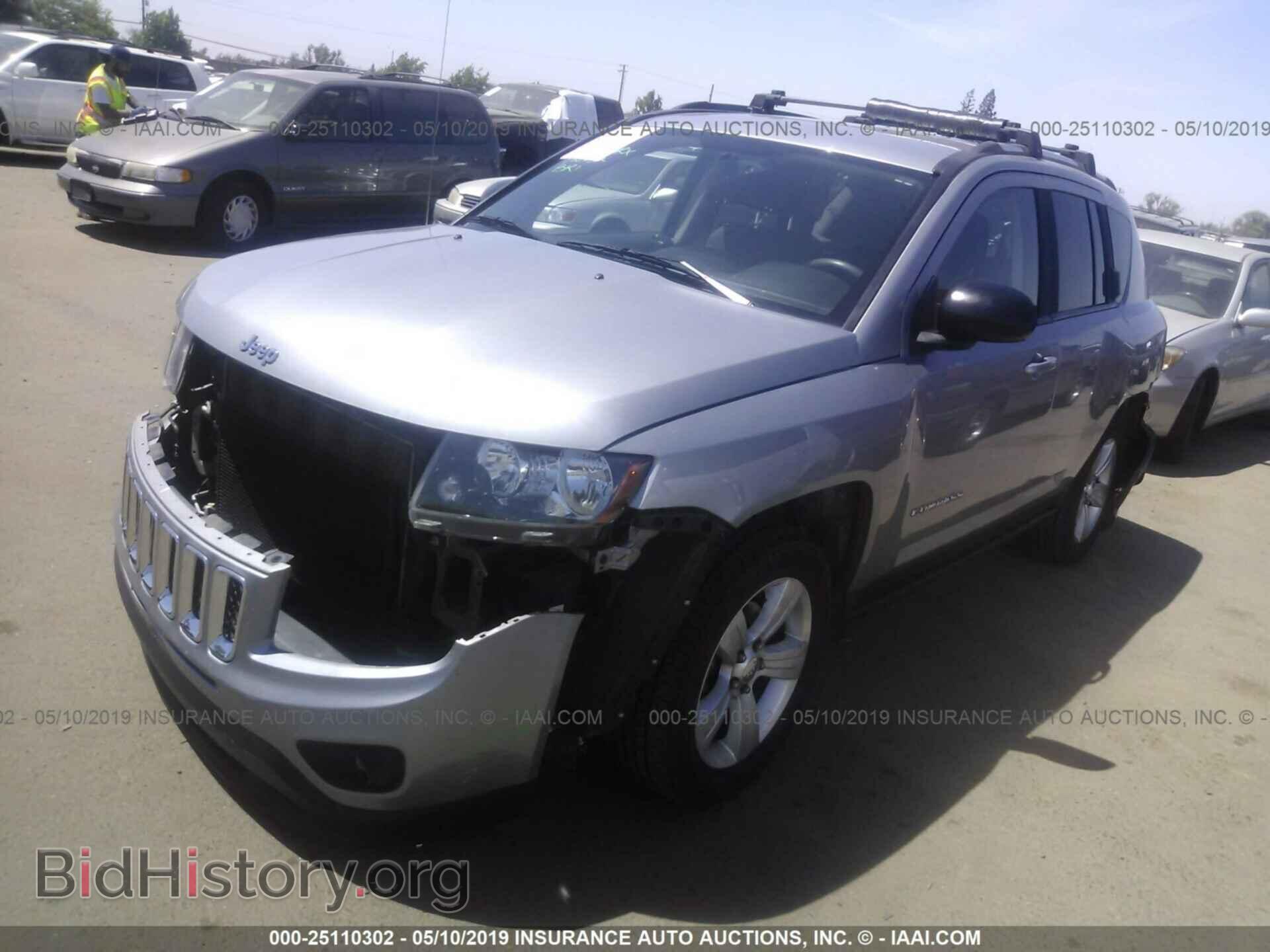 2014 JEEP COMPASS - VIN: 1C4NJCBB9ED905341 - Фото 2