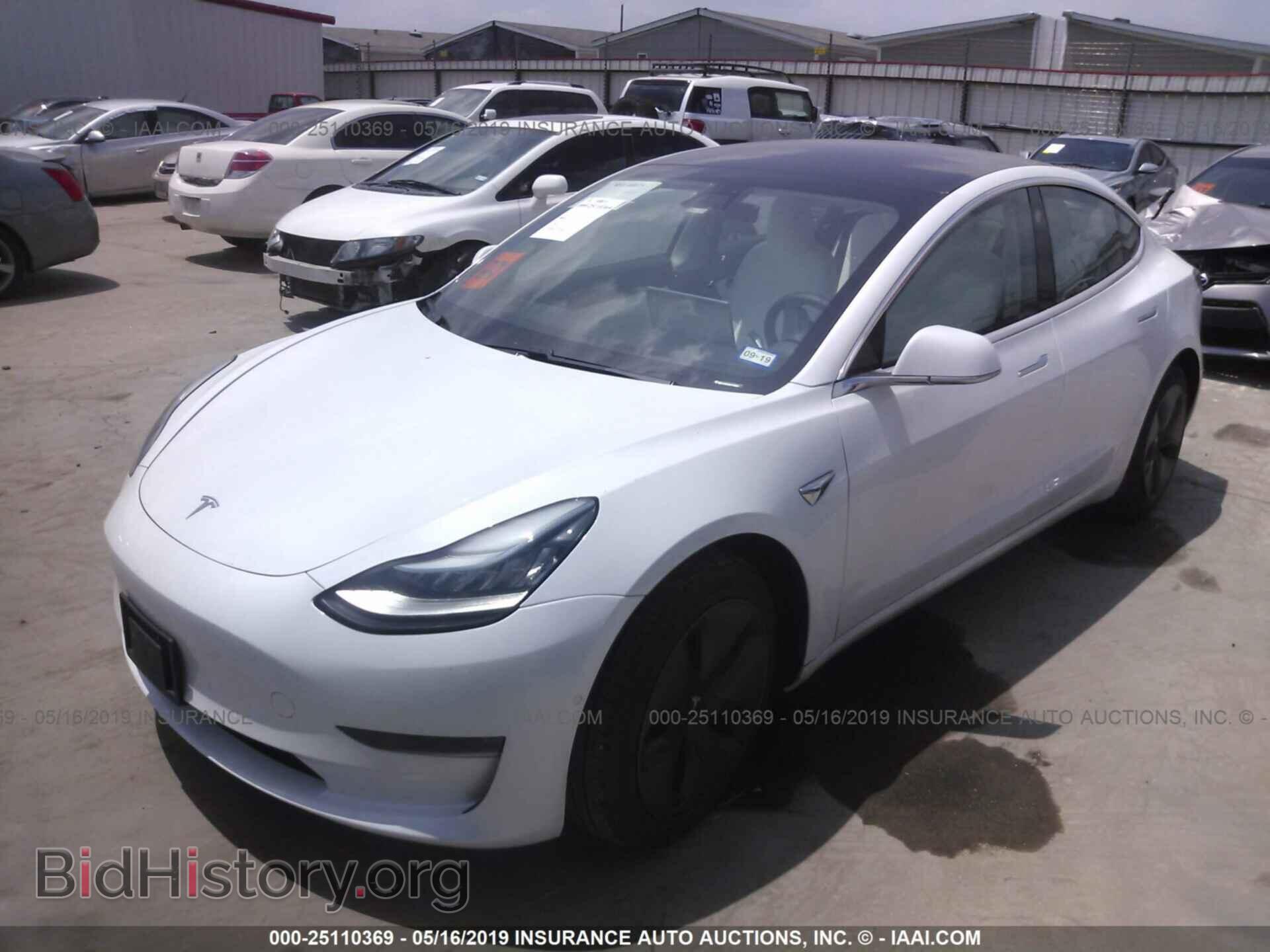 2018 TESLA MODEL 3 - VIN: 5YJ3E1EB9JF100051 - Фото 2