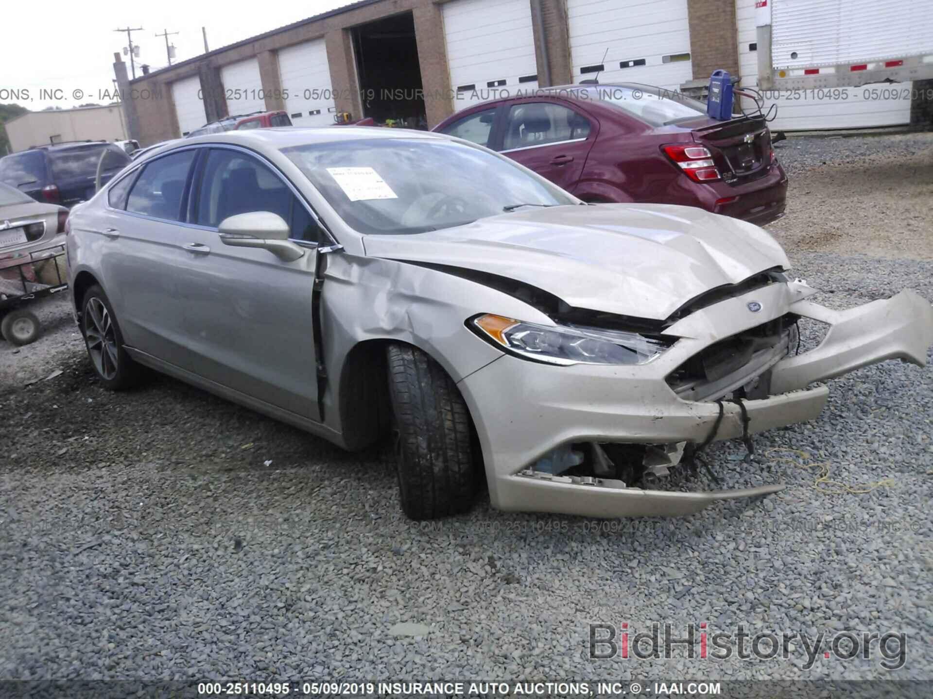 Photo 3FA6P0K97HR121708 - FORD FUSION 2017