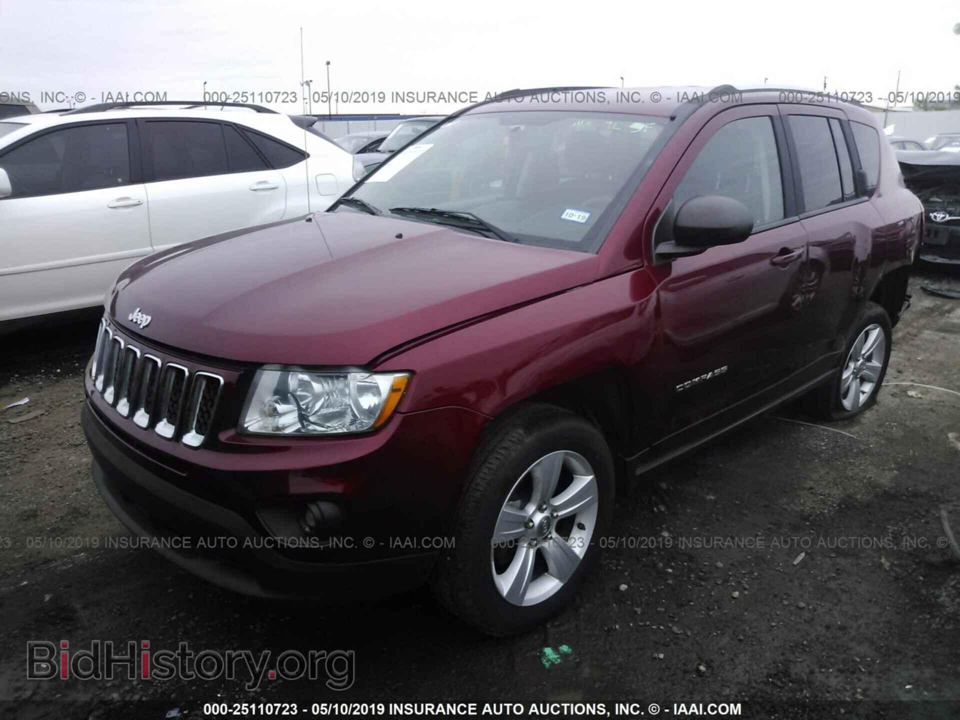 2013 JEEP COMPASS - VIN: 1C4NJCBBXDD102665 - Фото 2