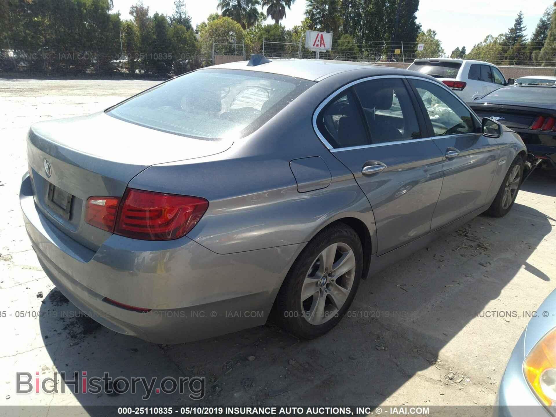 2013 BMW 528 - VIN: WBAXG5C54DDY33357 - Фото 4