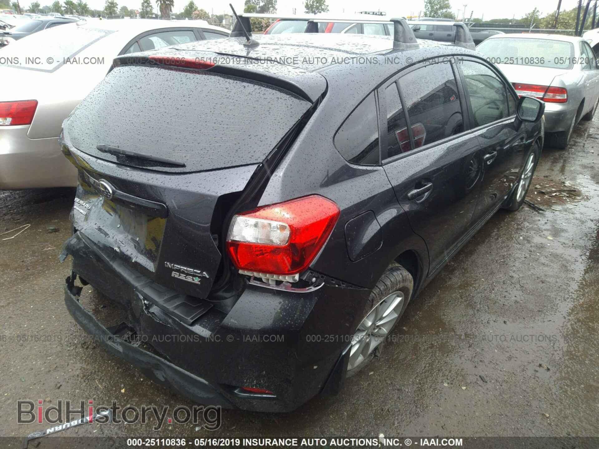 2014 SUBARU IMPREZA - VIN: JF1GPAC67E8216782 - Фото 4