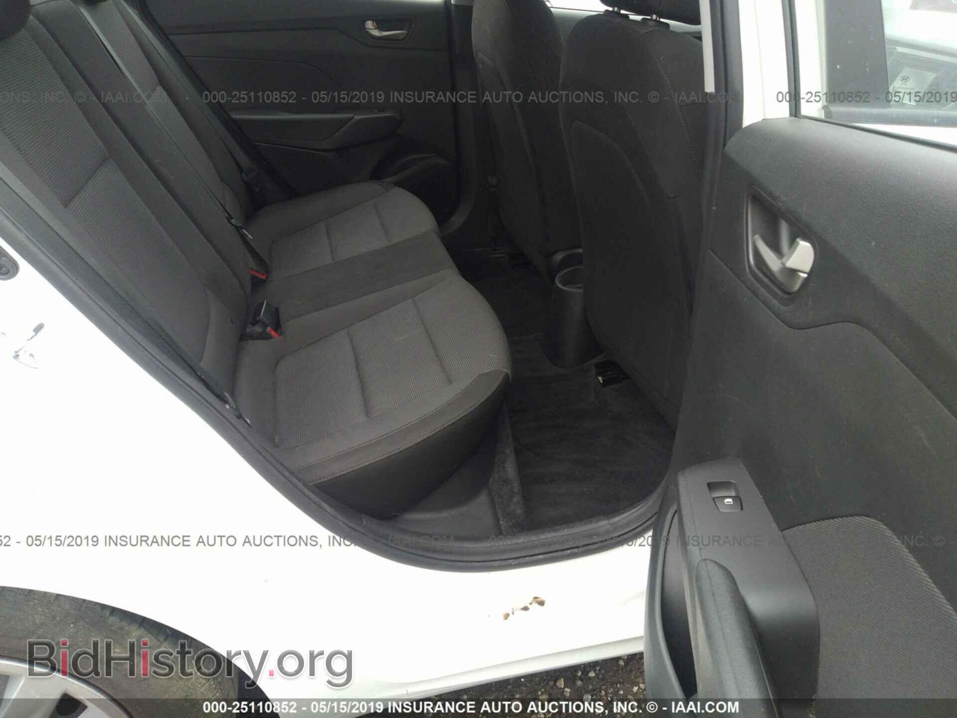 2018 HYUNDAI ACCENT - VIN: 3KPC24A38JE015281 - Фото 8