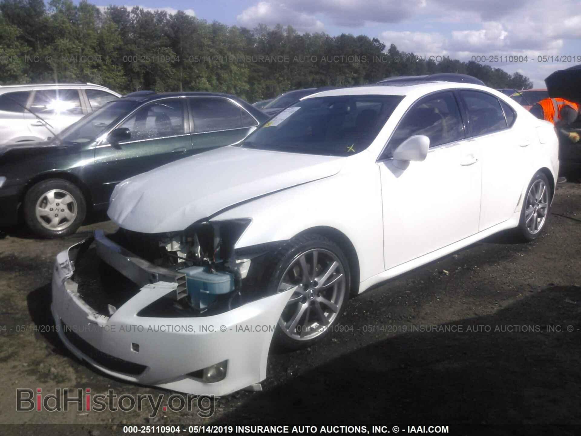 2008 LEXUS IS - VIN: JTHBK262182065509 - Фото 2