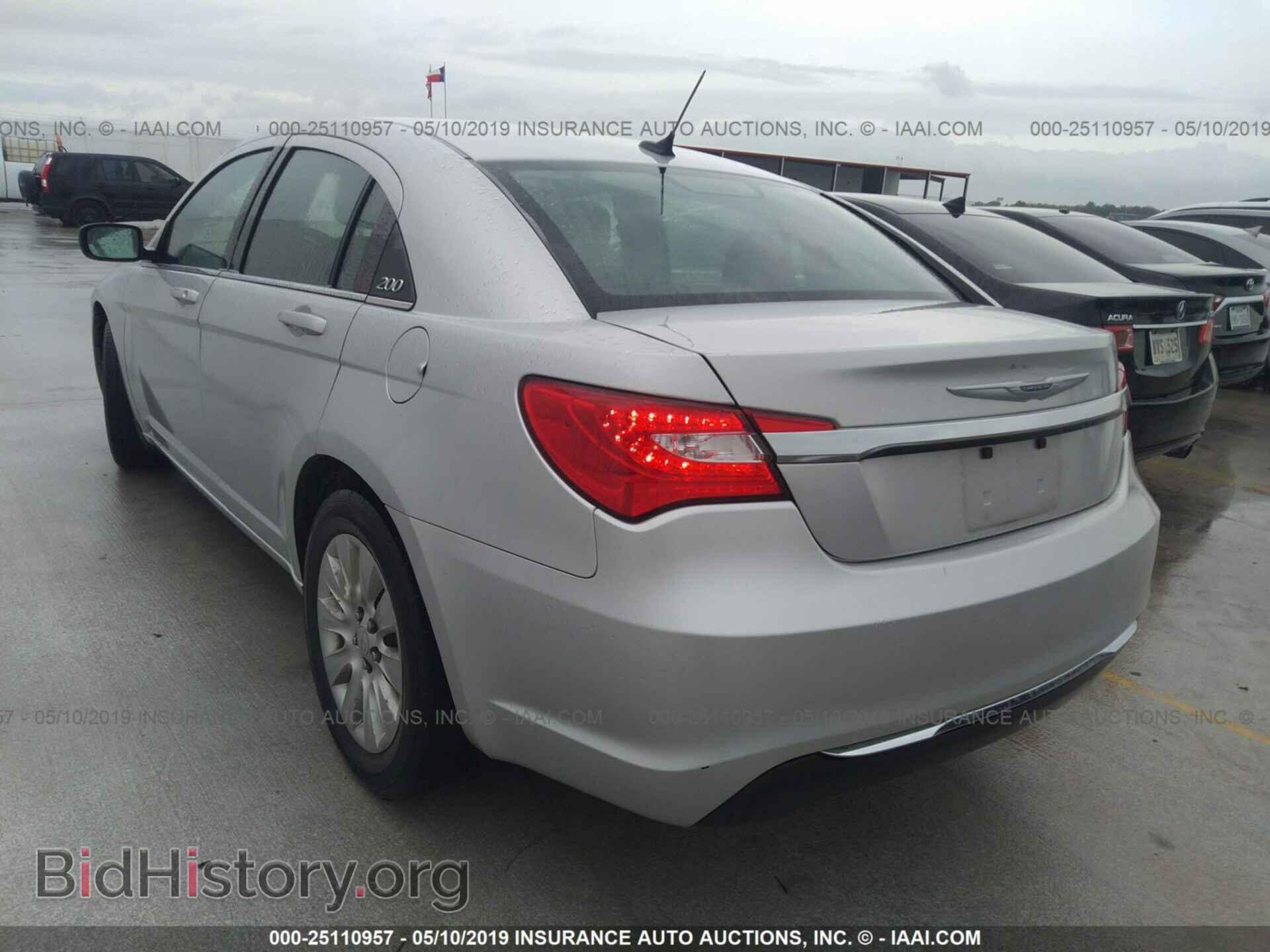 2012 CHRYSLER 200 - VIN: 1C3CCBAB8CN222460 - Фото 3