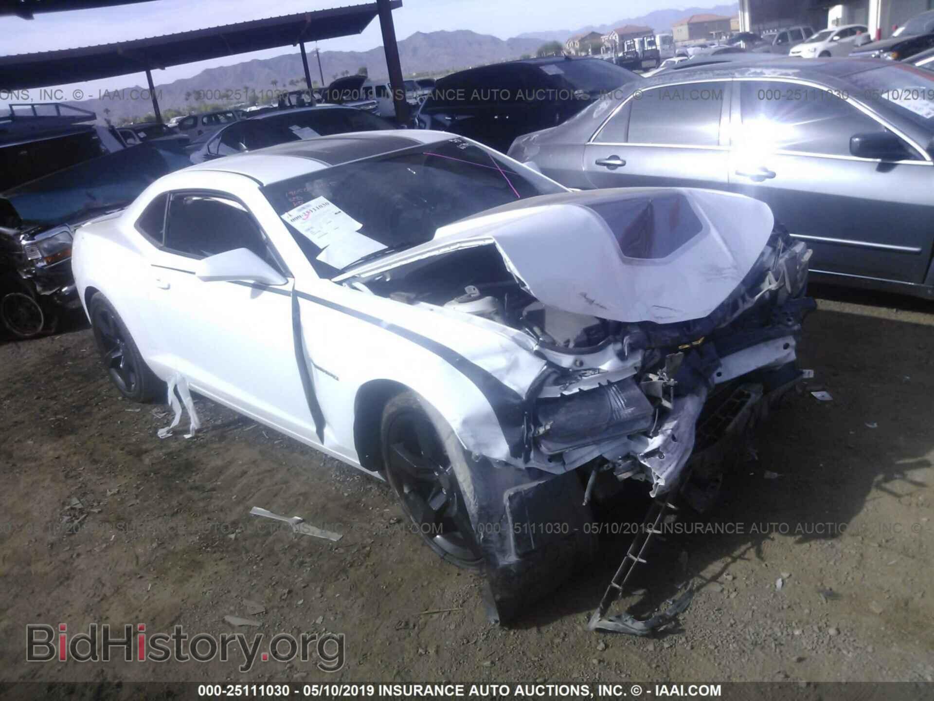 Photo 2G1FE1E31D9147386 - CHEVROLET CAMARO 2013