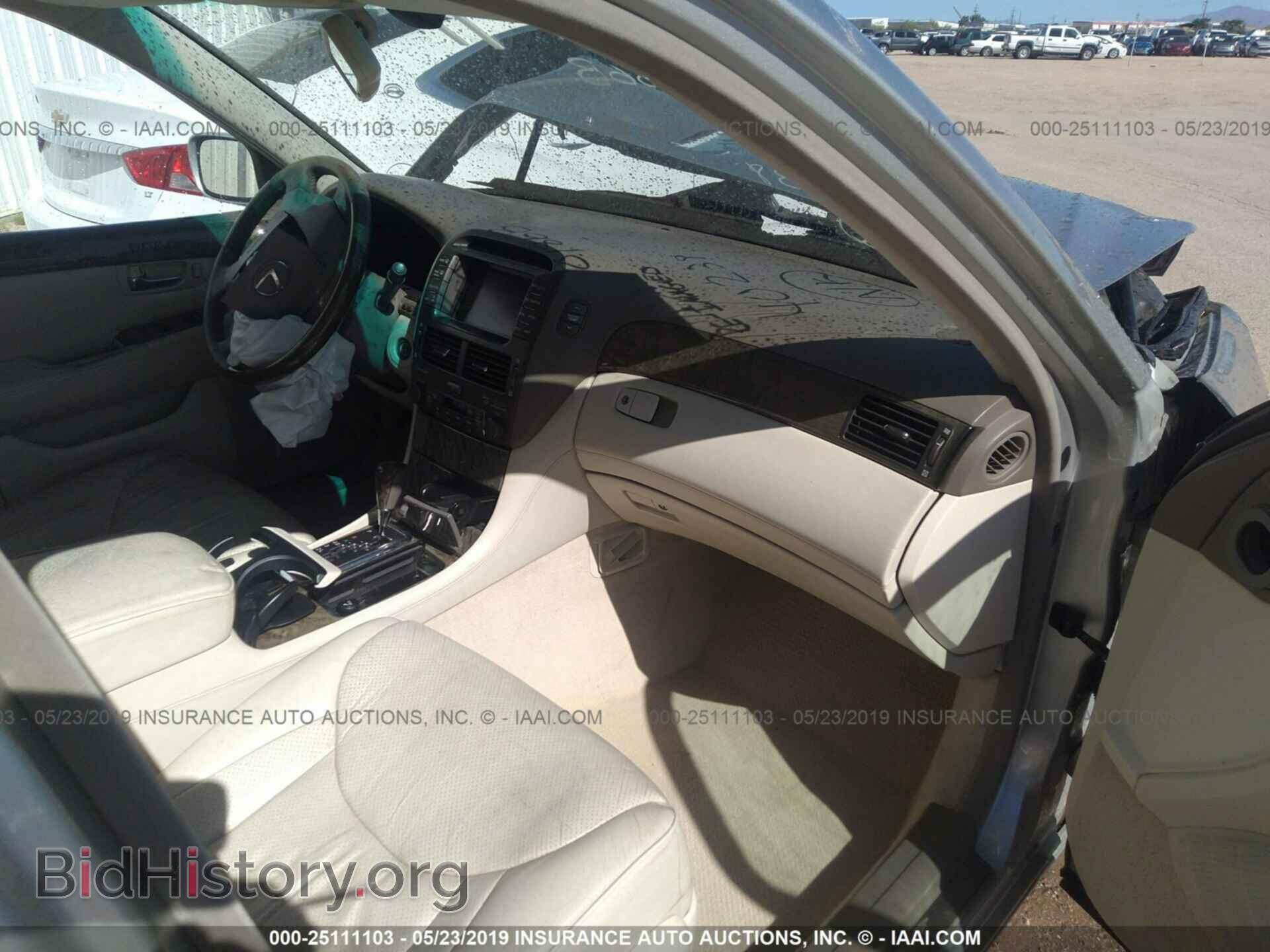 2003 LEXUS LS - VIN: JTHBN30F030098708 - Фото 5