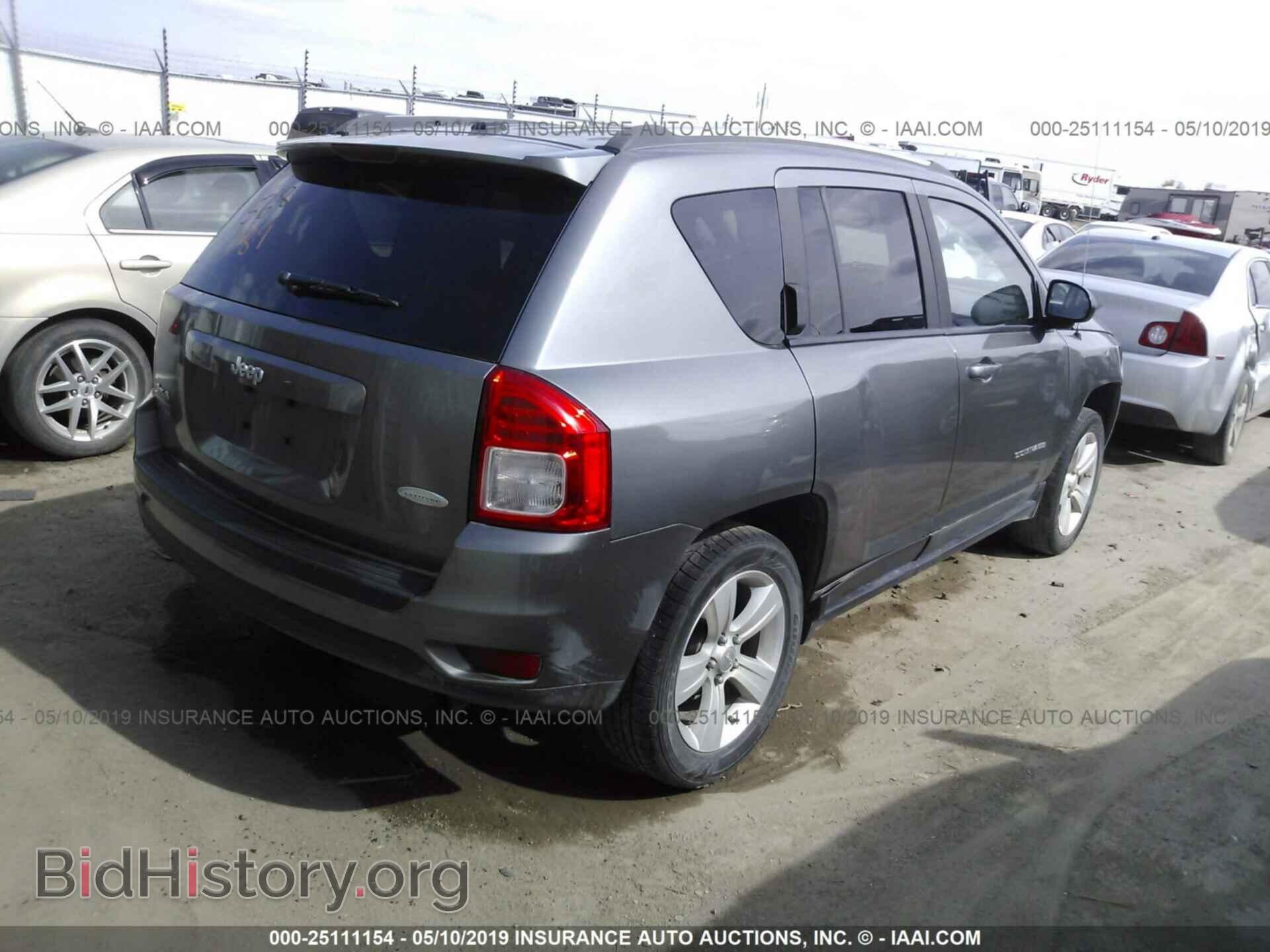 2012 JEEP COMPASS - VIN: 1C4NJDEB4CD651360 - Фото 4