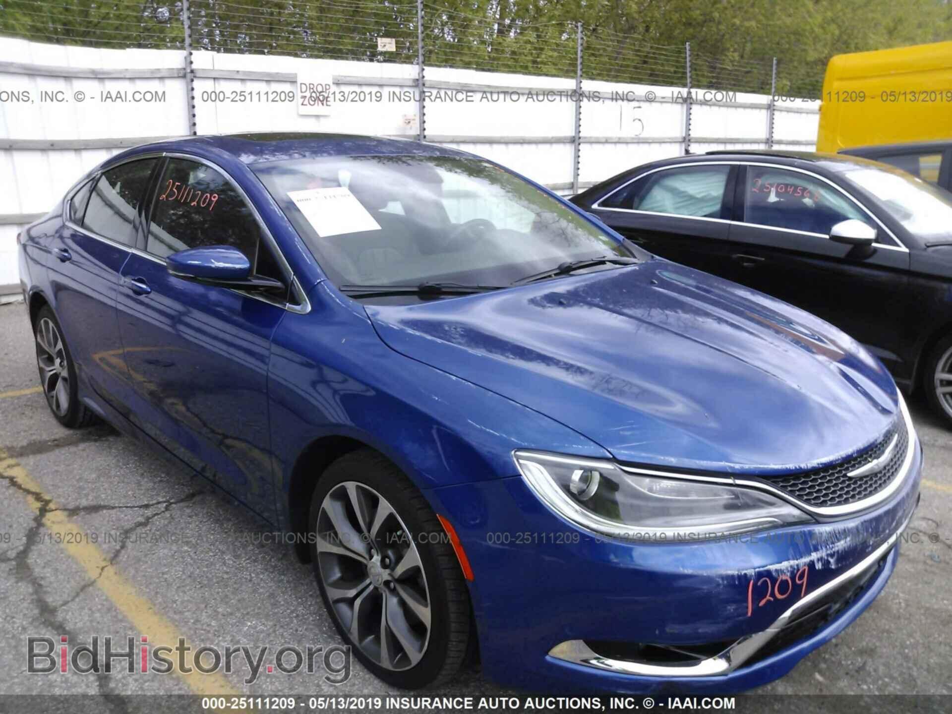 Photo 1C3CCCCG2GN135397 - CHRYSLER 200 2016