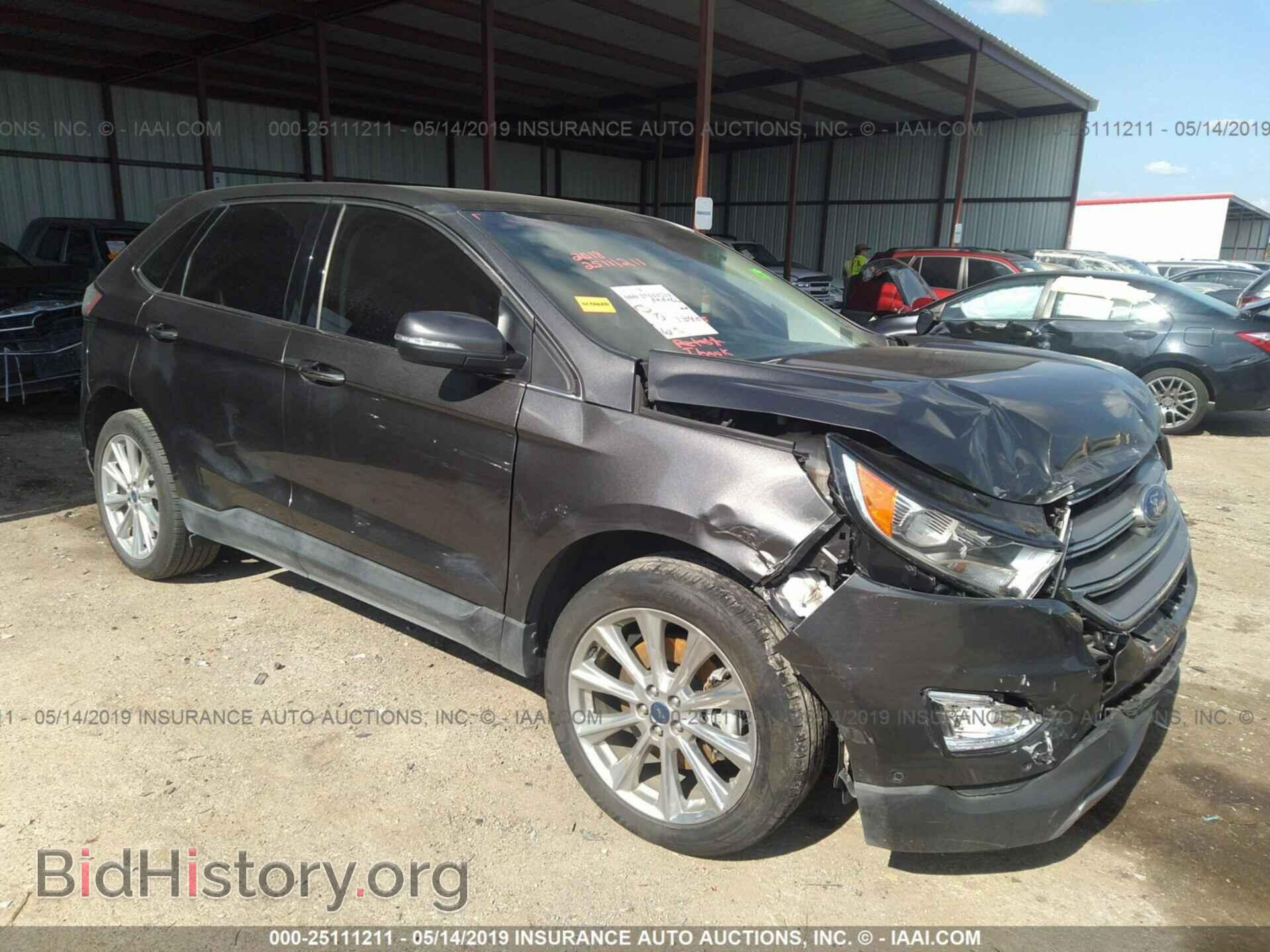 Фотография 2FMPK3K82JBB72071 - FORD EDGE 2018