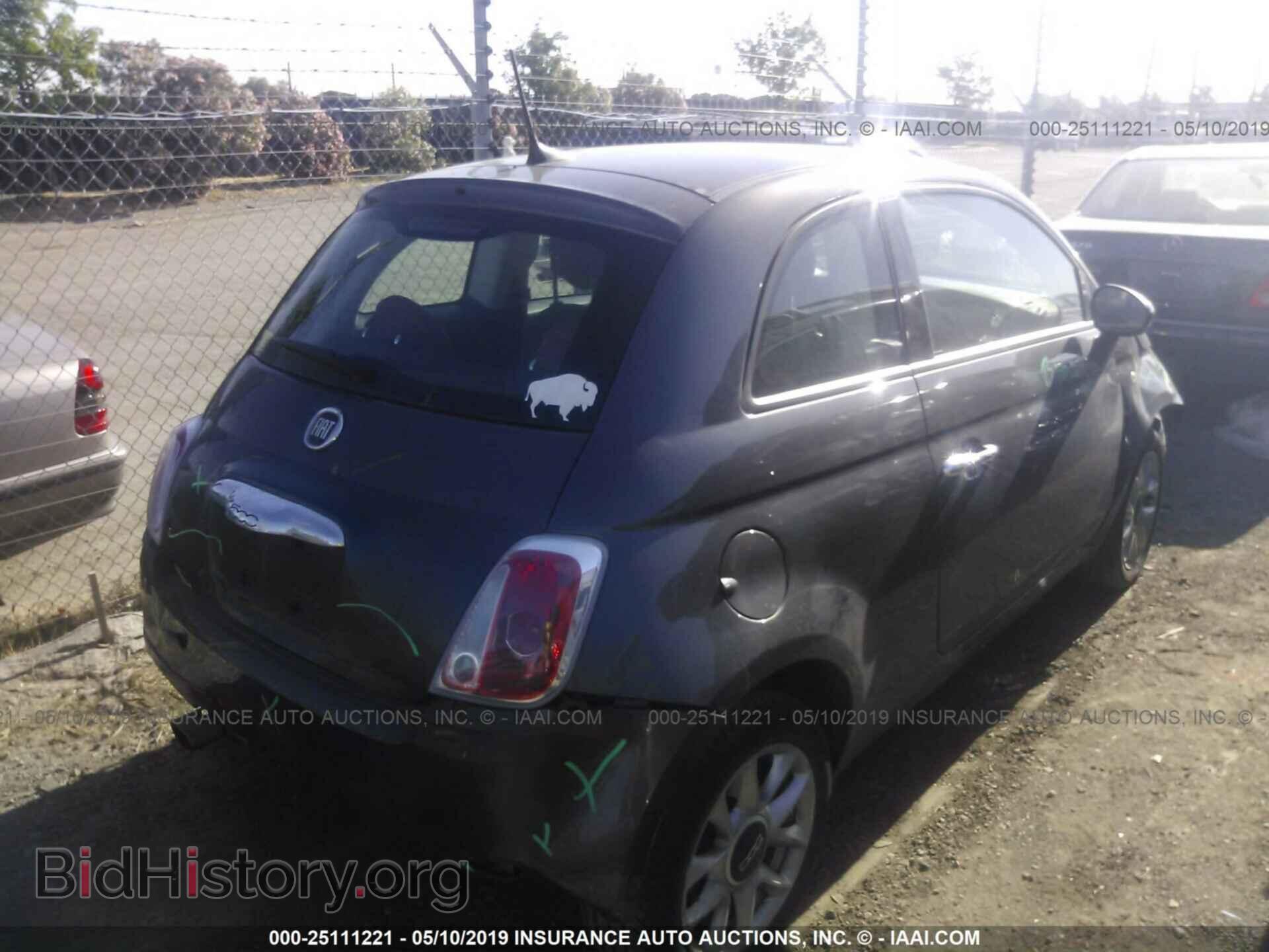 2017 FIAT 500 - VIN: 3C3CFFKR5HT699879 - Фото 4