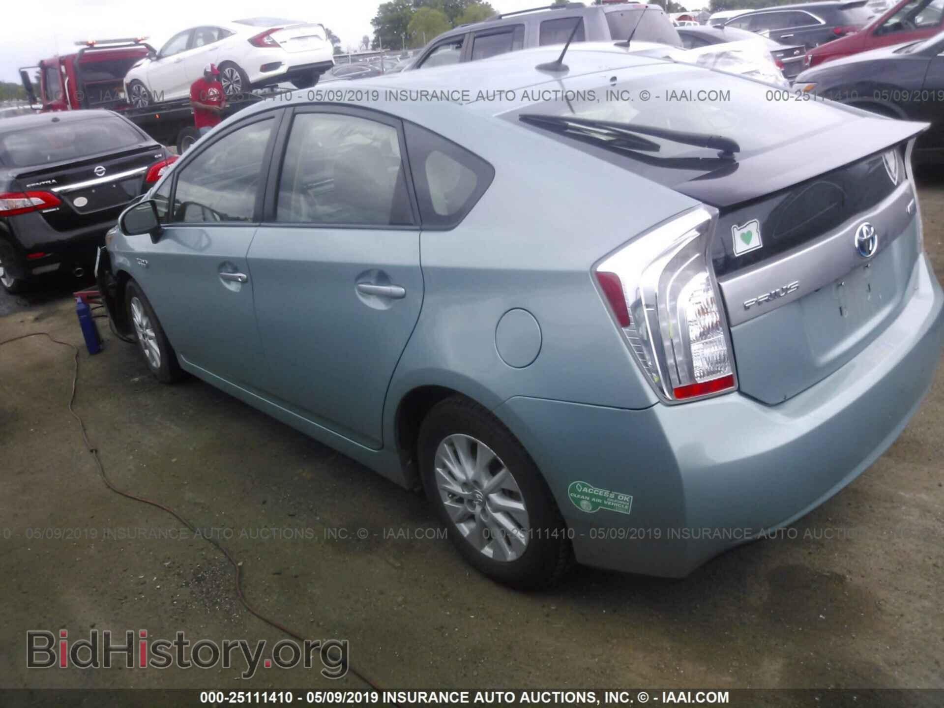 2014 TOYOTA PRIUS PLUG-IN - VIN: JTDKN3DP3E3050982 - Фото 3