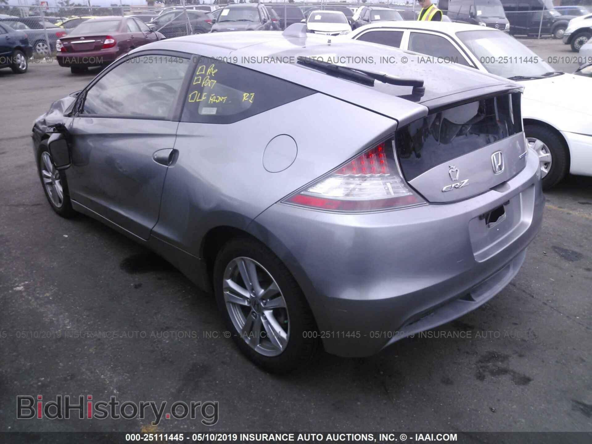 2011 HONDA CR-Z - VIN: JHMZF1D64BS002544 - Фото 3