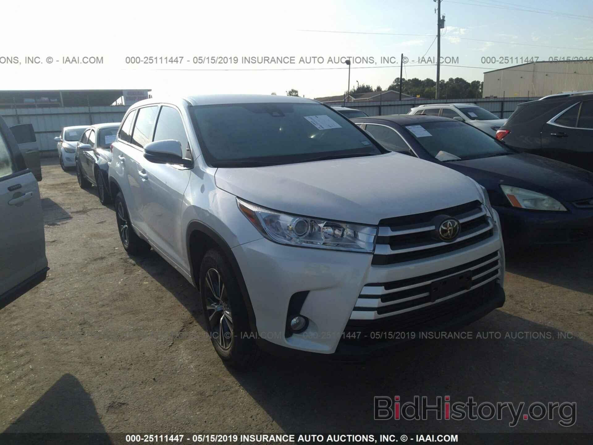 Photo 5TDZZRFH2JS278900 - TOYOTA HIGHLANDER 2018