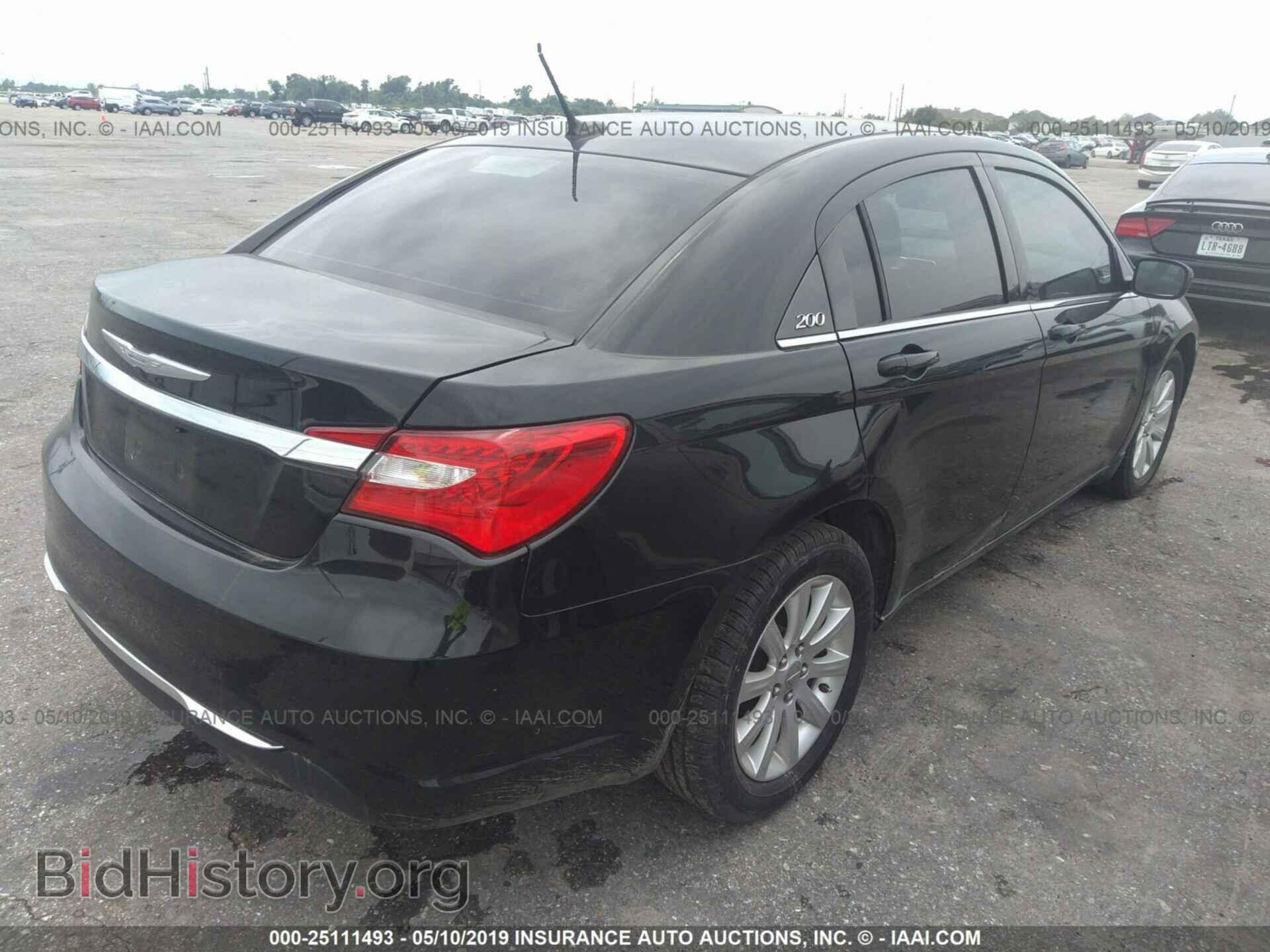 2012 CHRYSLER 200 - VIN: 1C3CCBBB7CN267405 - Фото 4