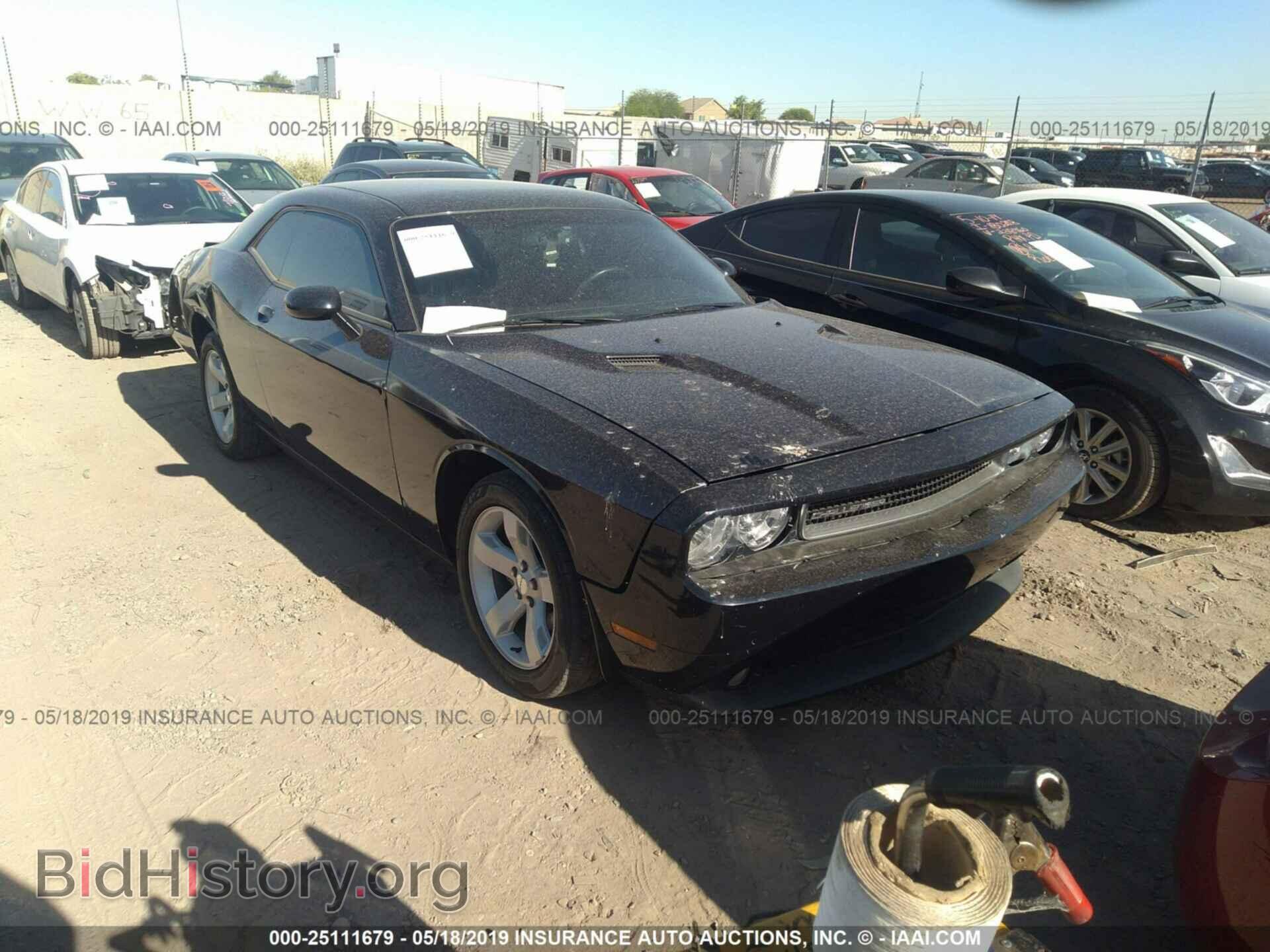 Photo 2C3CDYAG7CH187012 - DODGE CHALLENGER 2012