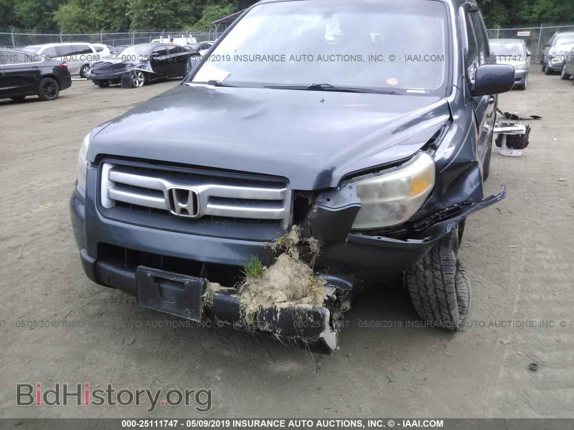 2006 HONDA PILOT - VIN: 5FNYF185X6B006471 - Фото 6