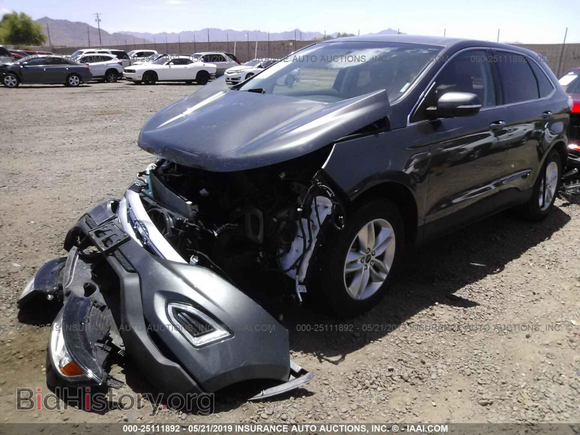 2015 FORD EDGE - VIN: 2FMTK3J90FBC24054 - Фото 2