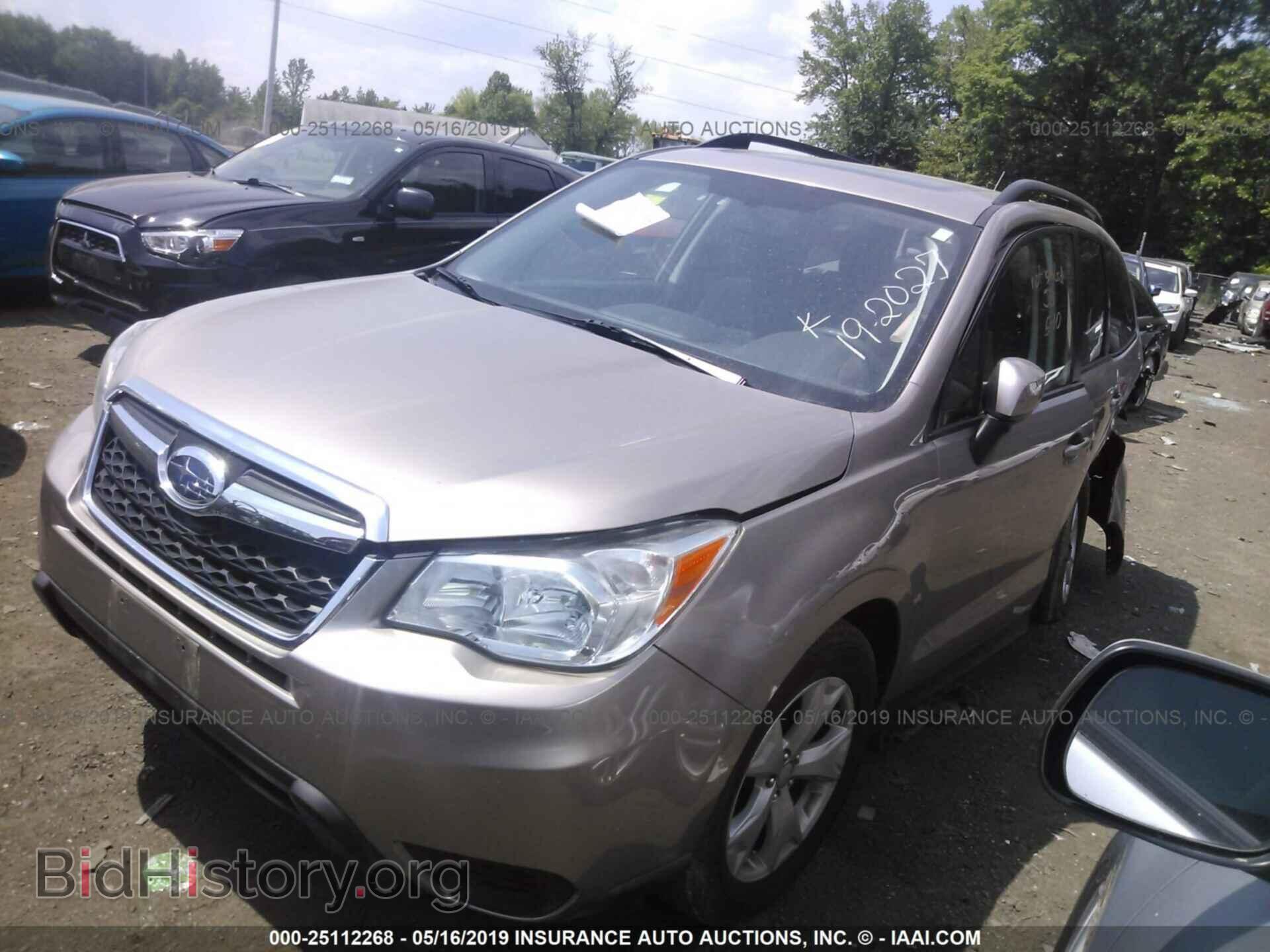 2014 SUBARU FORESTER - VIN: JF2SJAEC0EH504508 - Фото 2