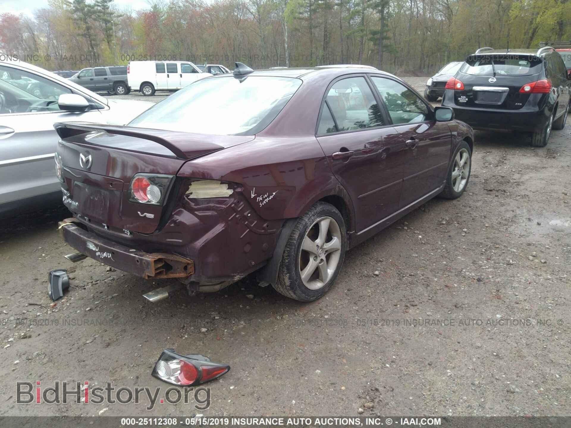 2006 MAZDA 6 - VIN: 1YVHP80D265M44809 - Фото 4