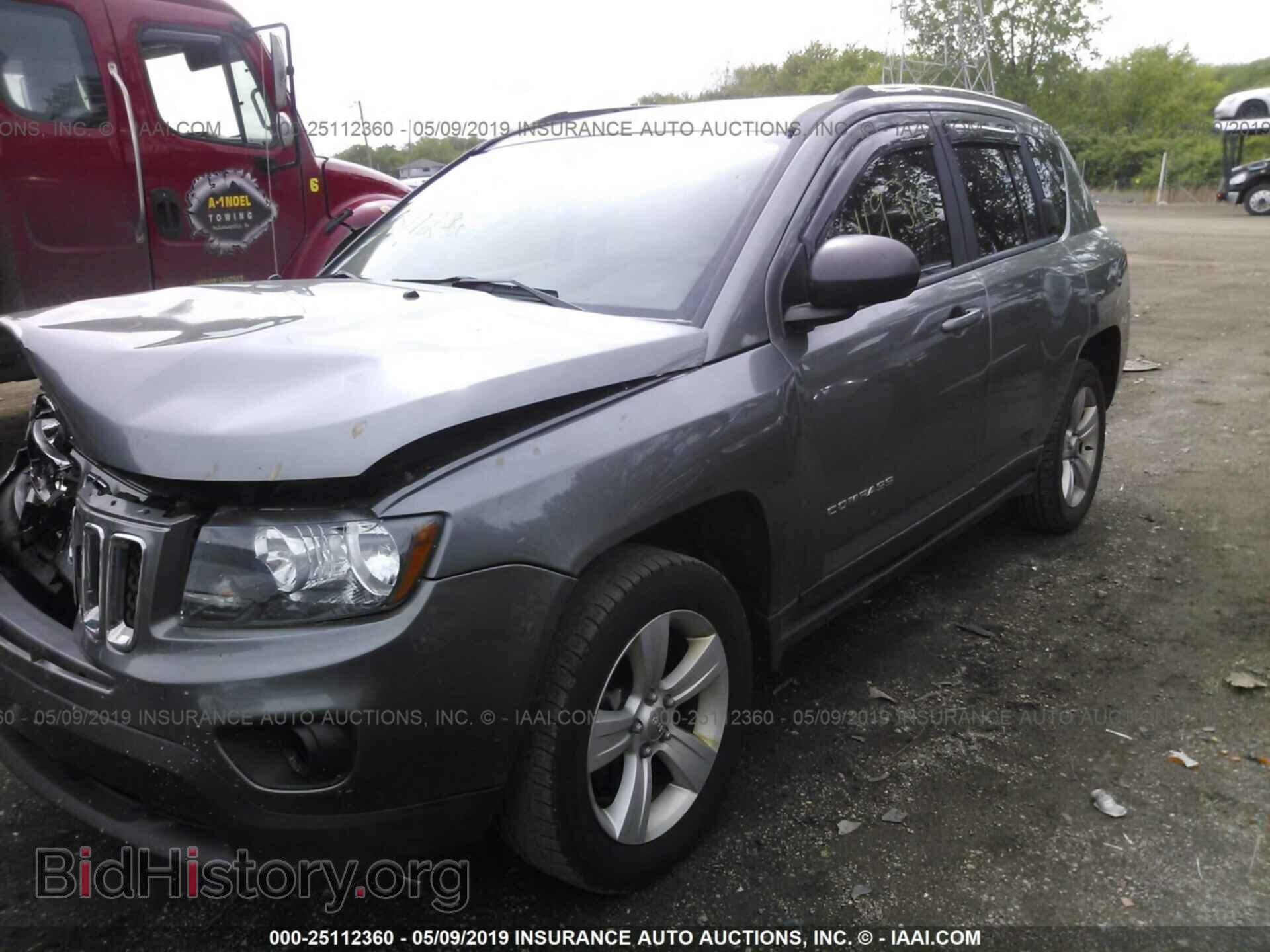 2014 JEEP COMPASS - VIN: 1C4NJDBB3ED592227 - Фото 2