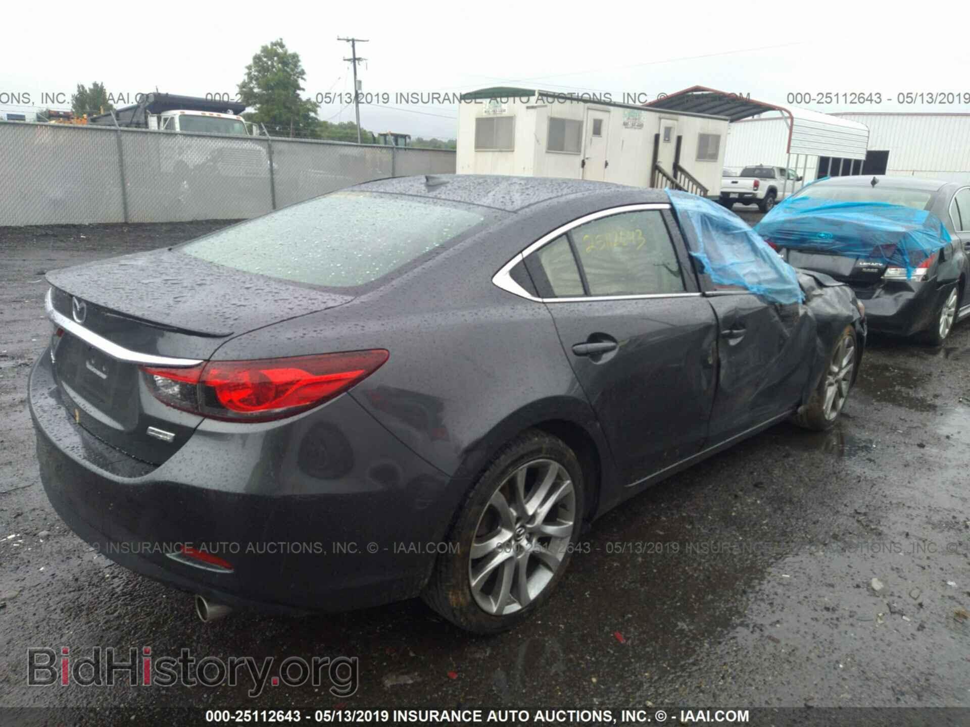 2014 MAZDA 6 - VIN: JM1GJ1W64E1138252 - Фото 4