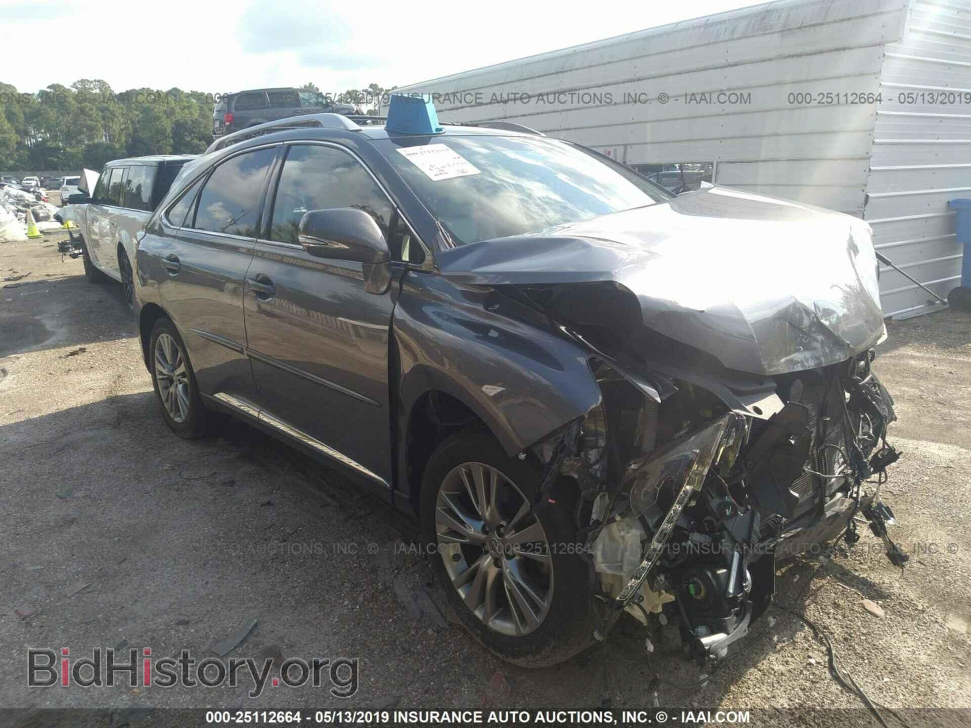 Photo JTJZK1BA2D2009402 - LEXUS RX 2013