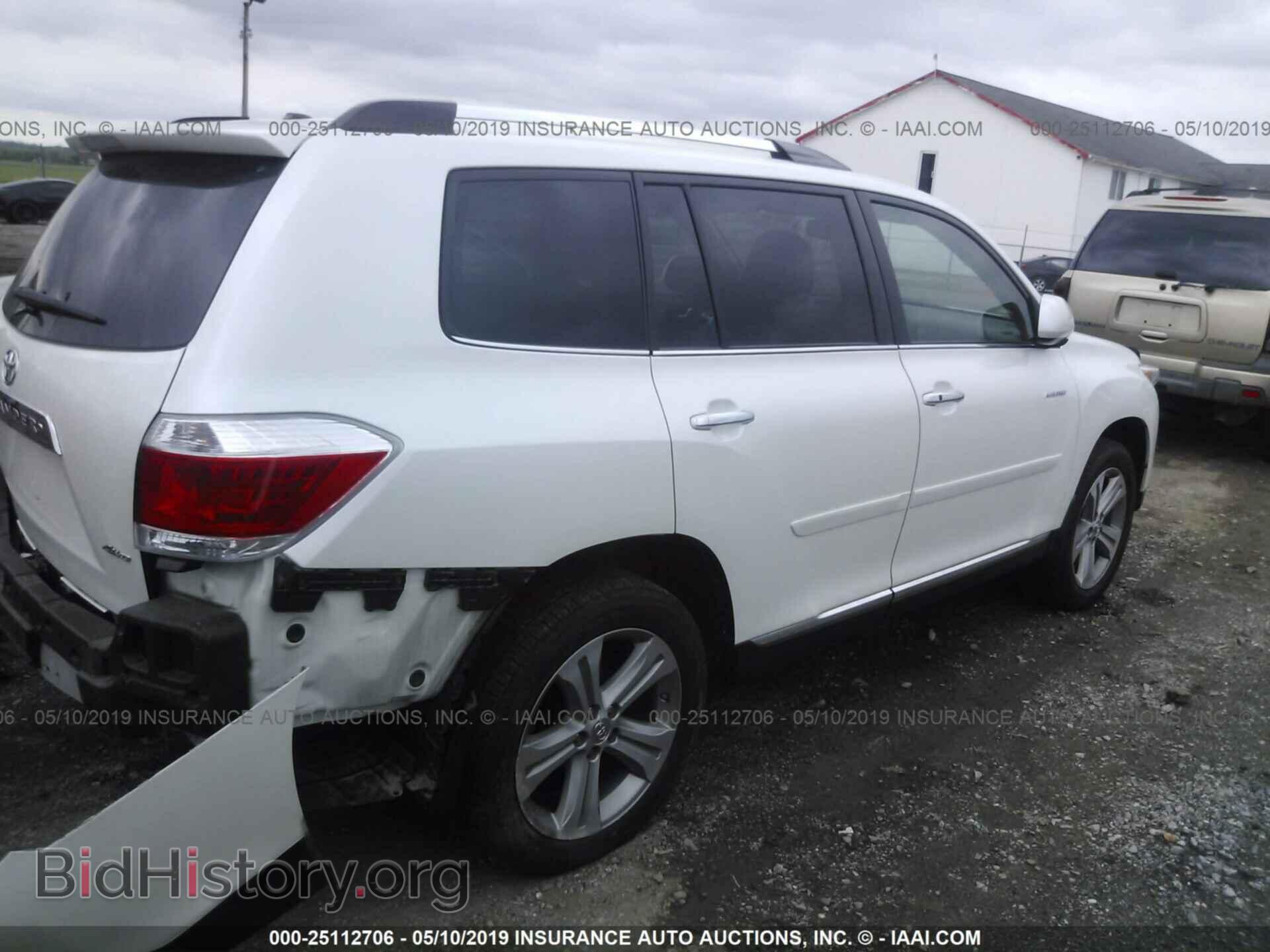 2012 TOYOTA HIGHLANDER - VIN: 5TDDK3EH2CS123456 - Фото 4