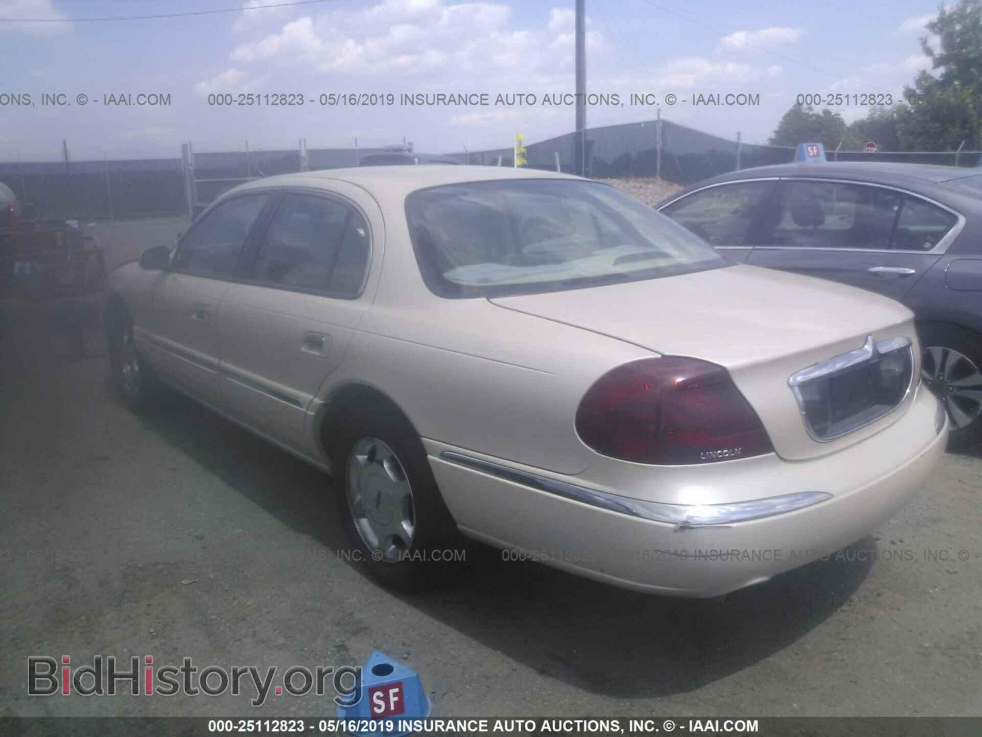 2001 LINCOLN CONTINENTAL - VIN: 1LNHM97VX1Y627381 - Photo 3