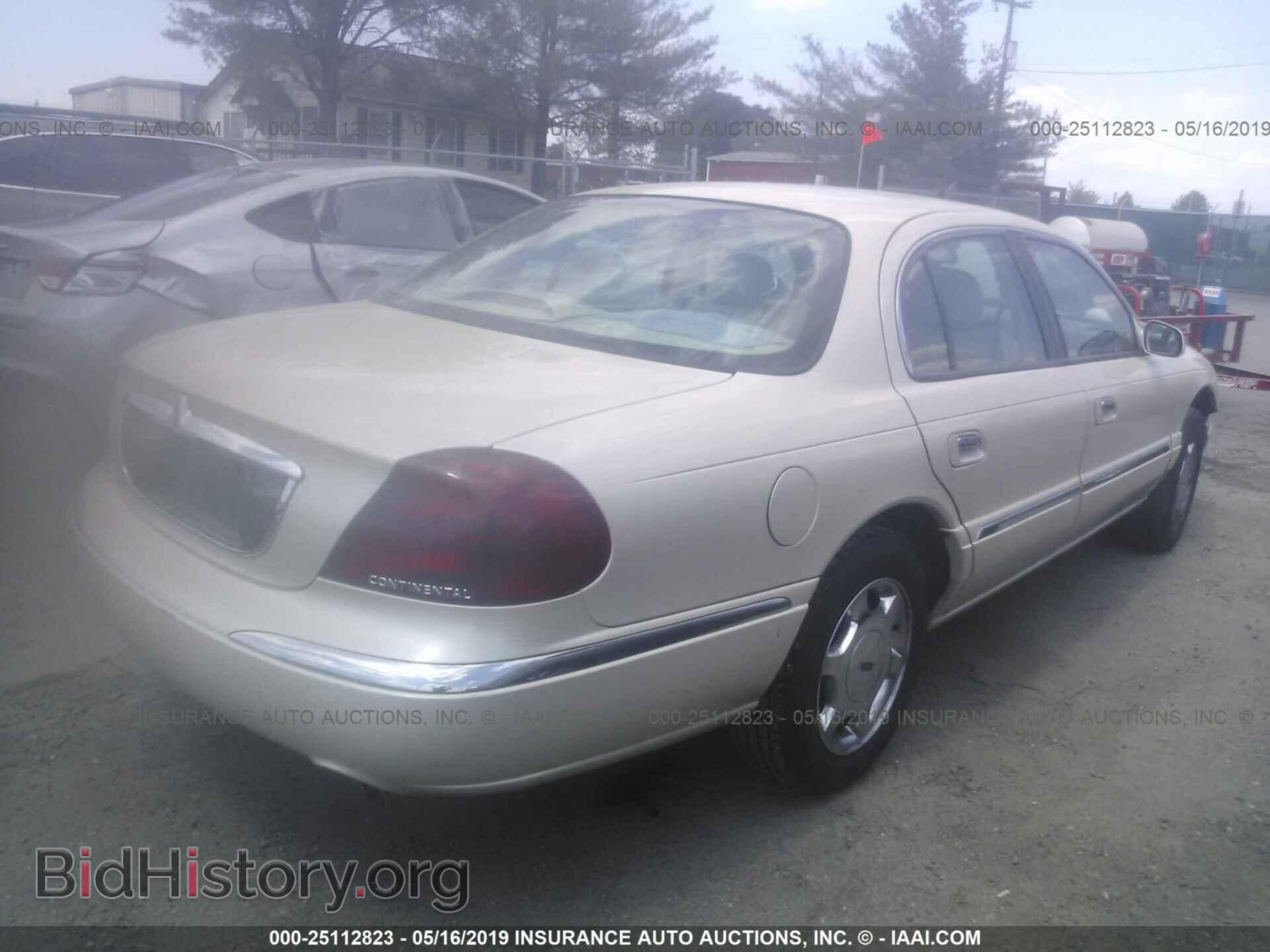 2001 LINCOLN CONTINENTAL - VIN: 1LNHM97VX1Y627381 - Photo 4