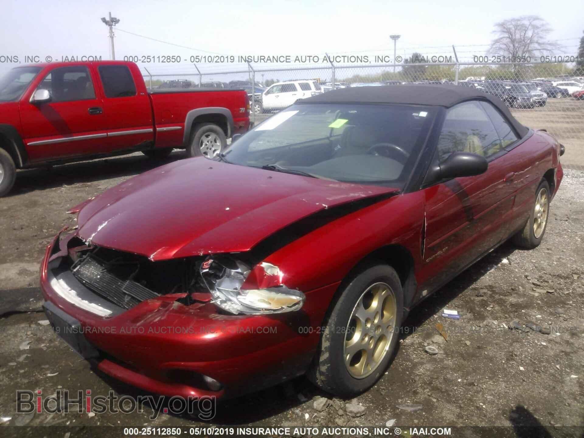 2000 CHRYSLER SEBRING - VIN: 3C3EL55H2YT214760 - Фото 2