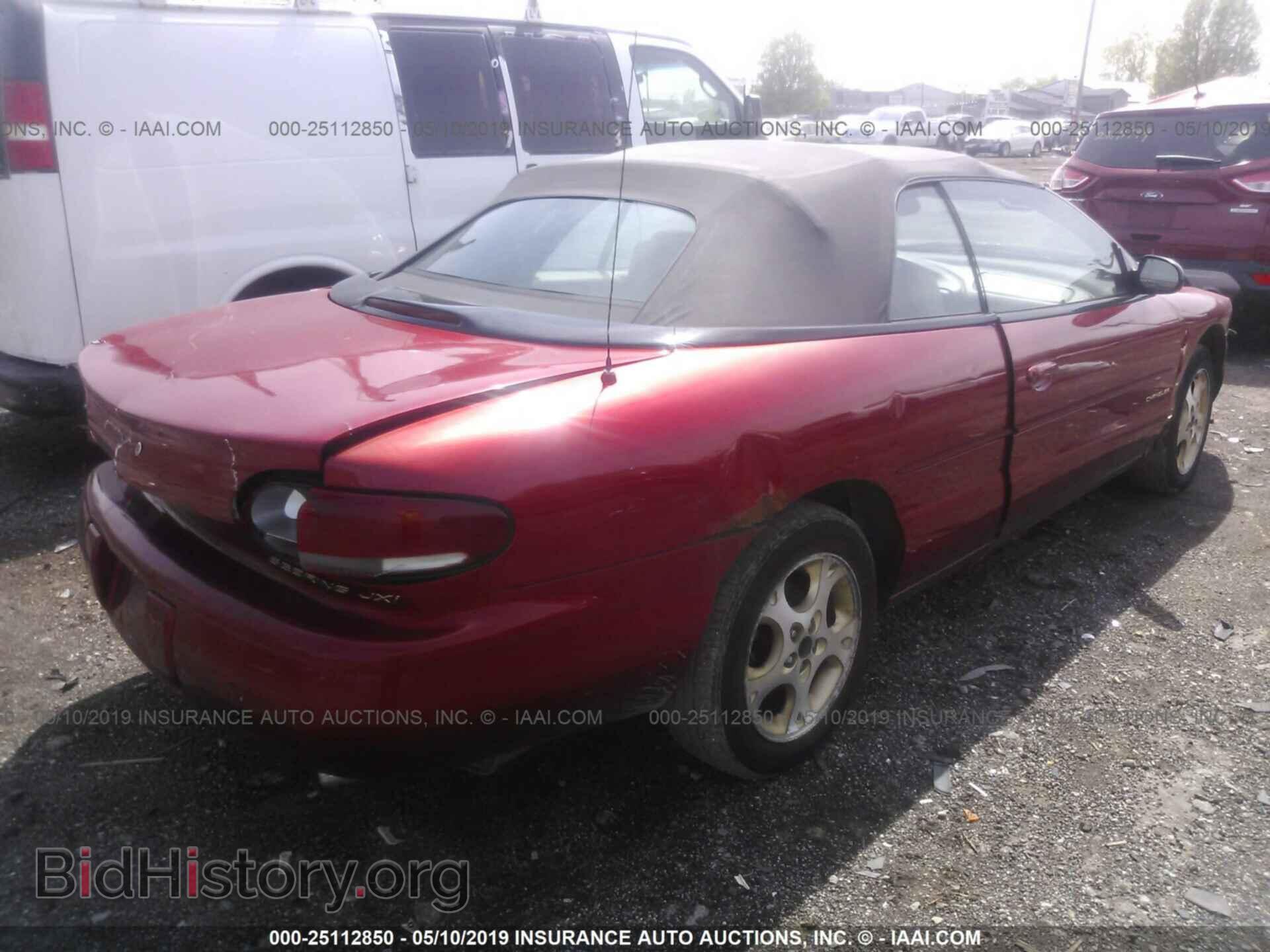 2000 CHRYSLER SEBRING - VIN: 3C3EL55H2YT214760 - Фото 4