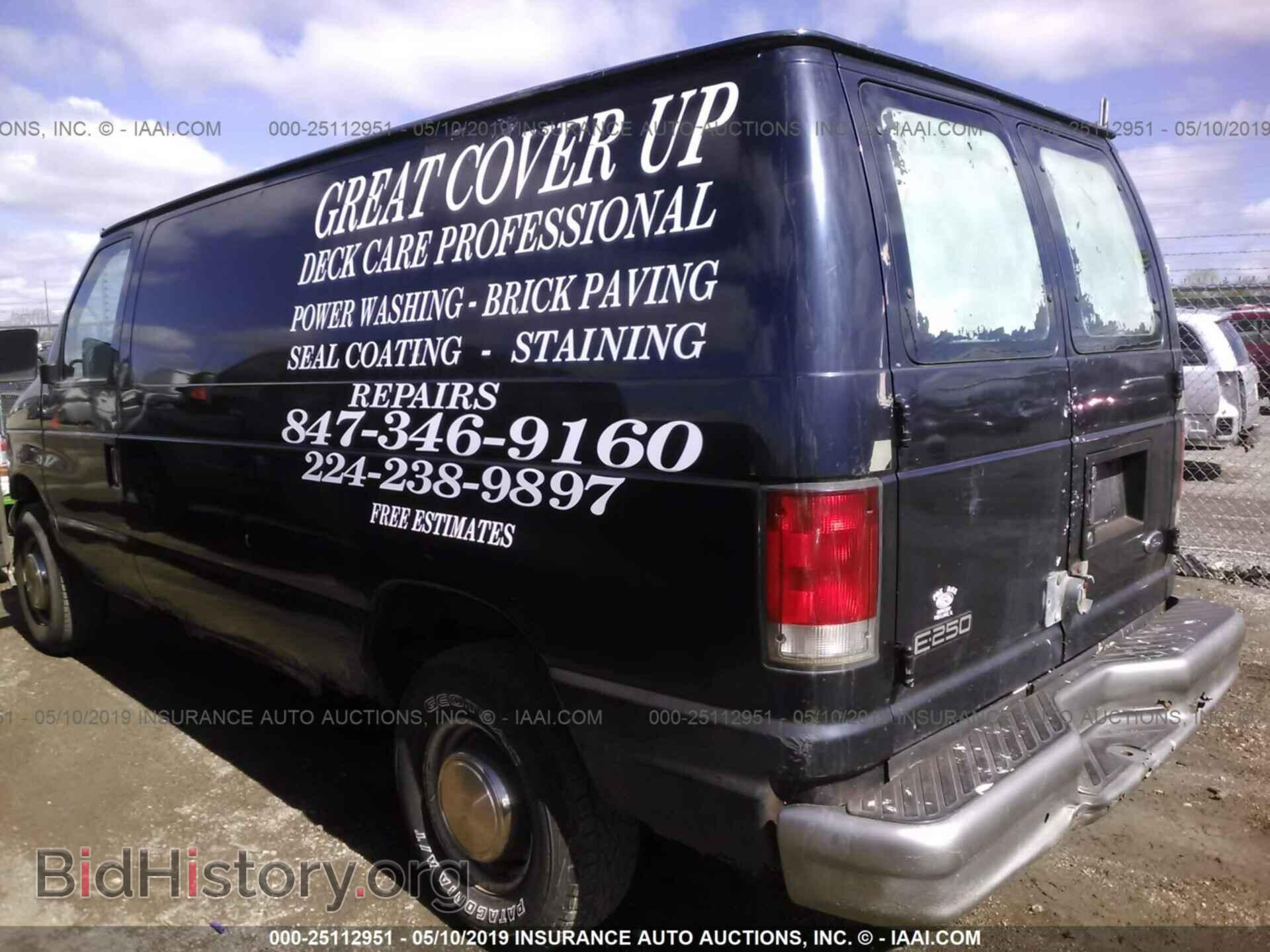 2001 FORD ECONOLINE - VIN: 1FTNE24241HA19393 - Фото 3