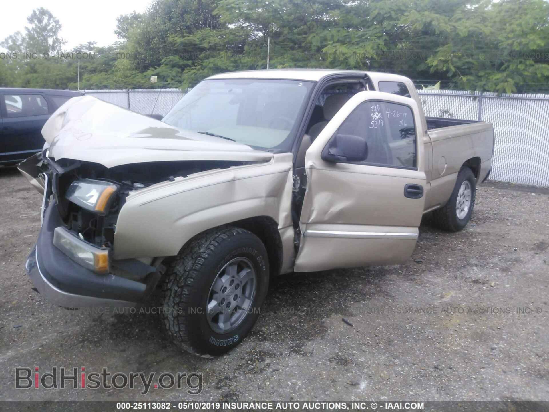 2005 CHEVROLET SILVERADO - VIN: 1GCEC19V65Z217427 - Фото 2