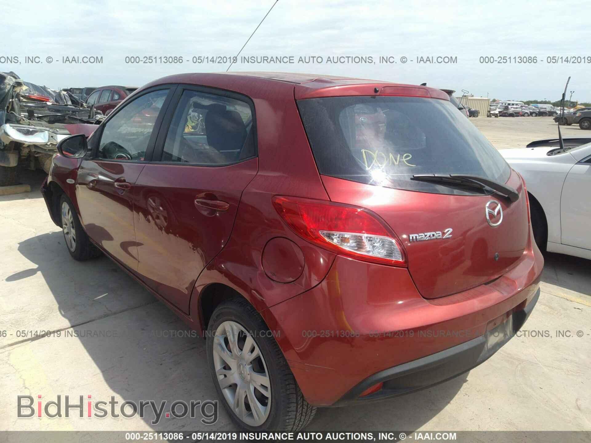 2014 MAZDA MAZDA2 - VIN: JM1DE1KY7E0176997 - Фото 3