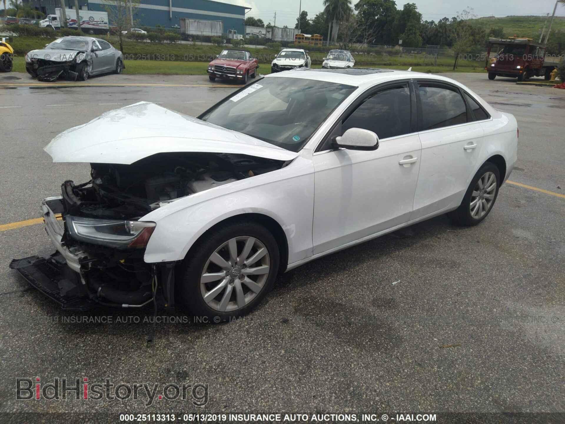 2013 AUDI A4 - VIN: WAUAFAFL9DA070037 - Фото 2