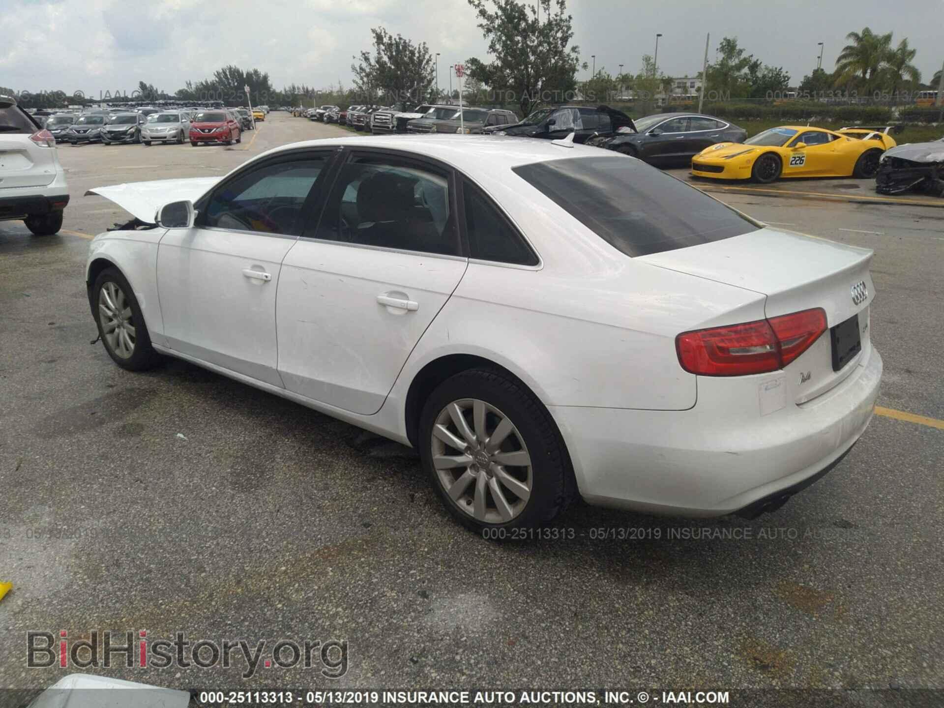 2013 AUDI A4 - VIN: WAUAFAFL9DA070037 - Фото 3